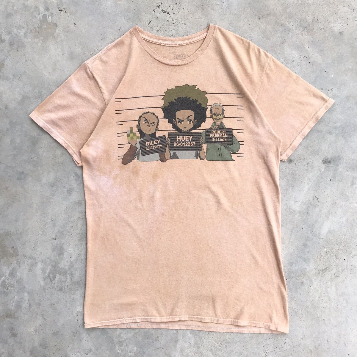 Cartoon Network × Rap Tees × Vintage 2000's American Sitcom Series - The Boondocks T-Shirt Size US M / EU 48-50 / 2 - 1 Thumbnail