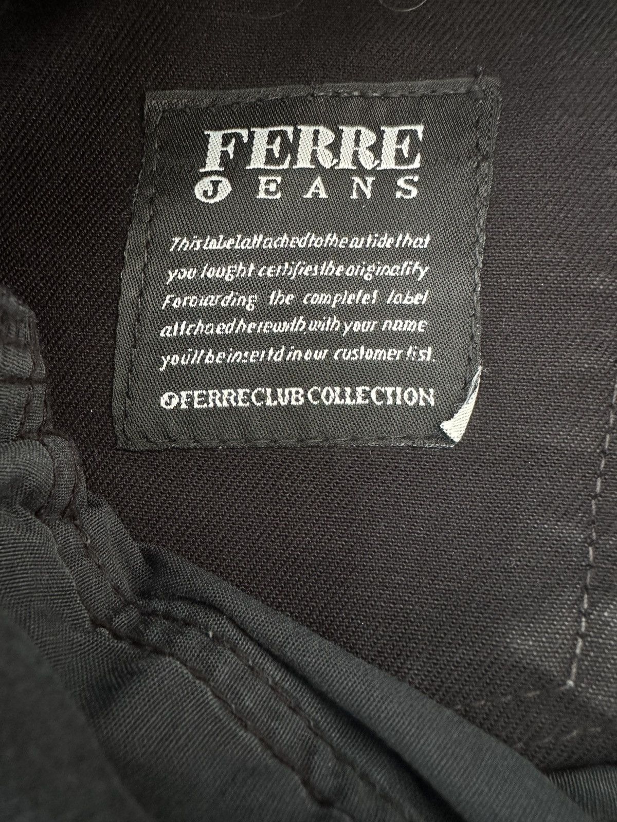 Ferre Ferre denim Jeans Size US 34 / EU 50 - 8 Thumbnail