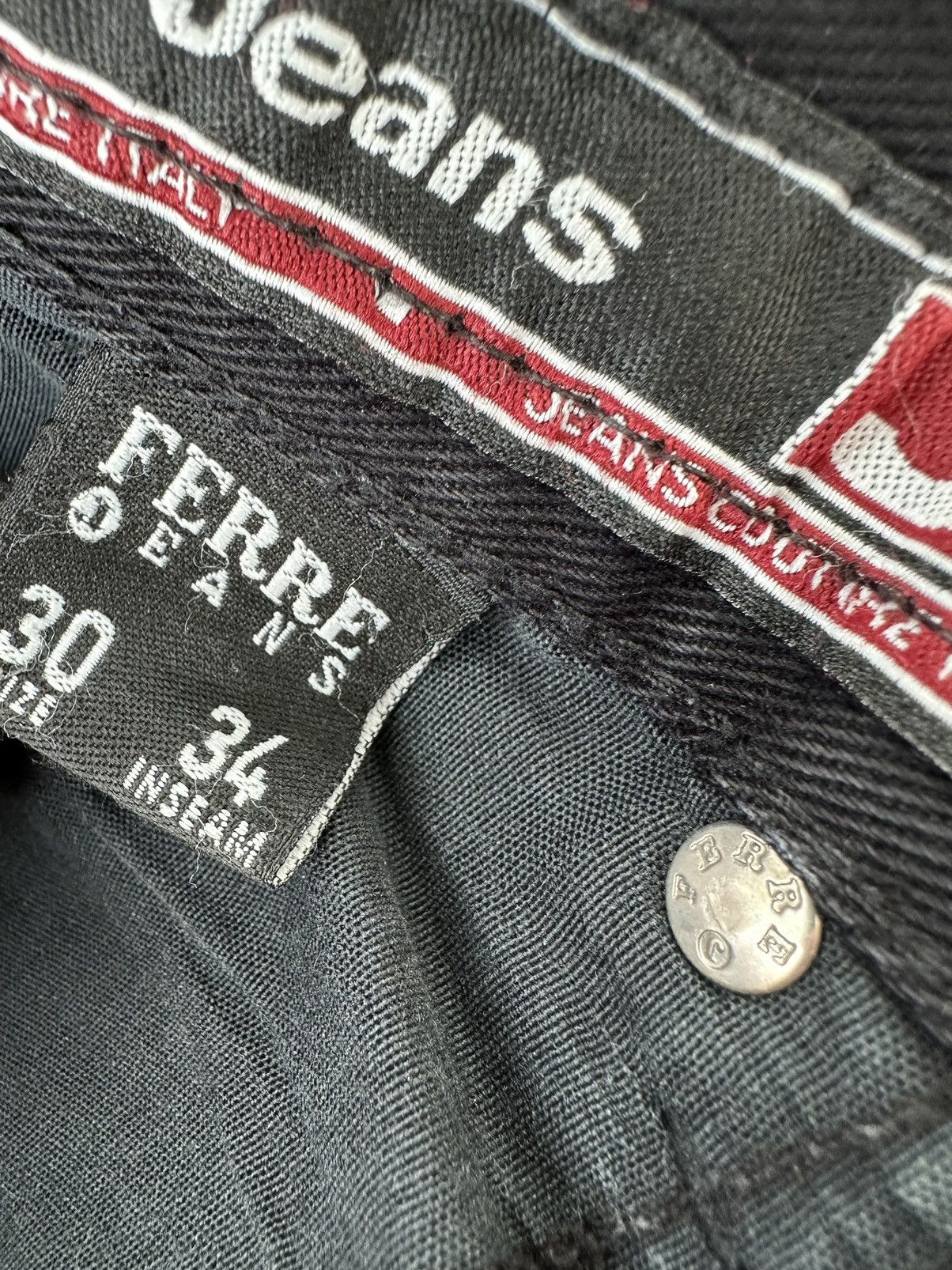 Ferre Ferre denim Jeans Size US 34 / EU 50 - 9 Thumbnail
