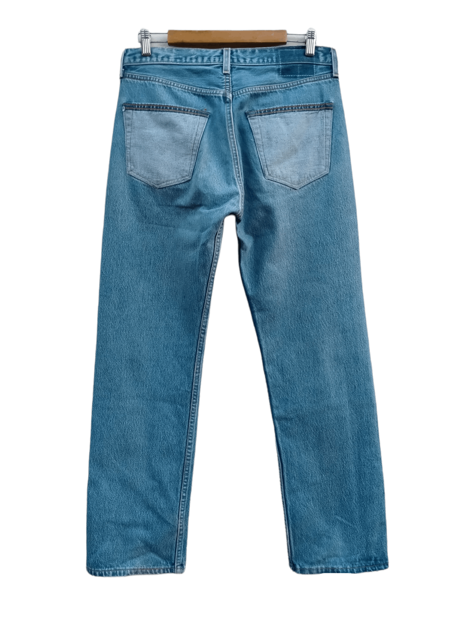 Levi's Rare Reconstructed Zipper Levis 98 501 X Fer Distressed Jean Size US 32 / EU 48 - 3 Thumbnail