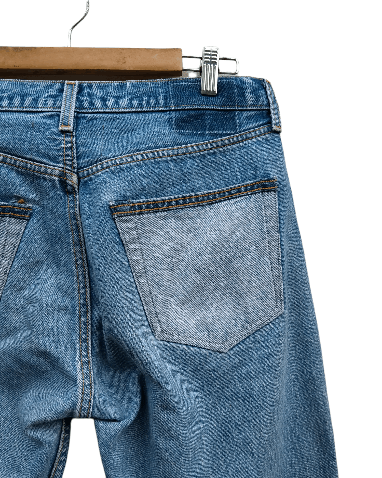 Levi's Rare Reconstructed Zipper Levis 98 501 X Fer Distressed Jean Size US 32 / EU 48 - 14 Thumbnail