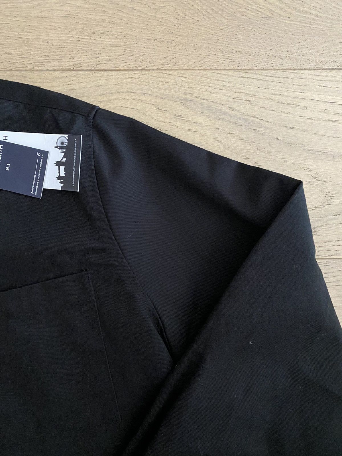 Peter Werth NWT Peter Werth workshirt shacket over shirt jacket black Size US L / EU 52-54 / 3 - 3 Thumbnail