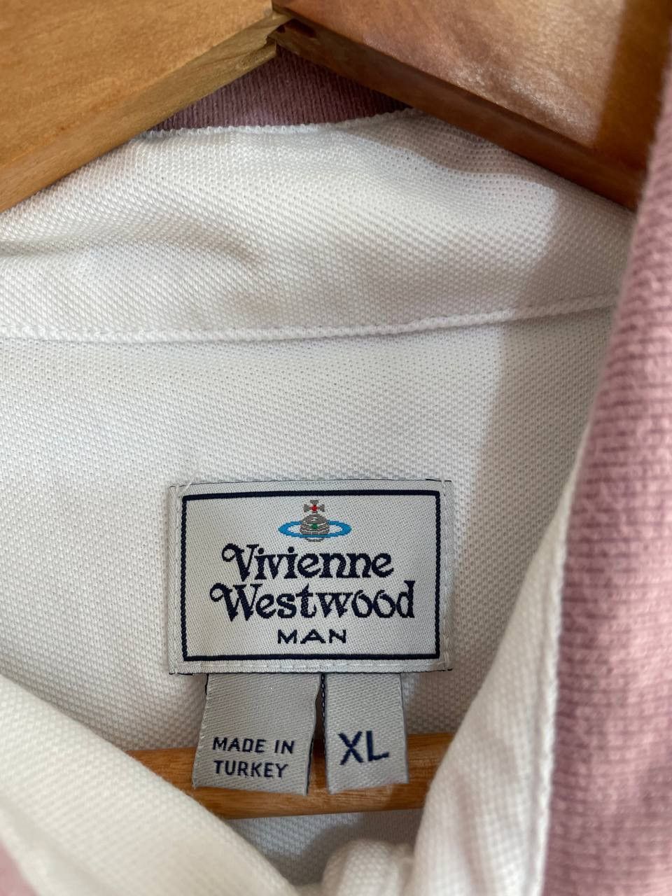 Vivienne Westwood Vivienne Westwood White Polo T-shirt Size US XL / EU 56 / 4 - 7 Thumbnail