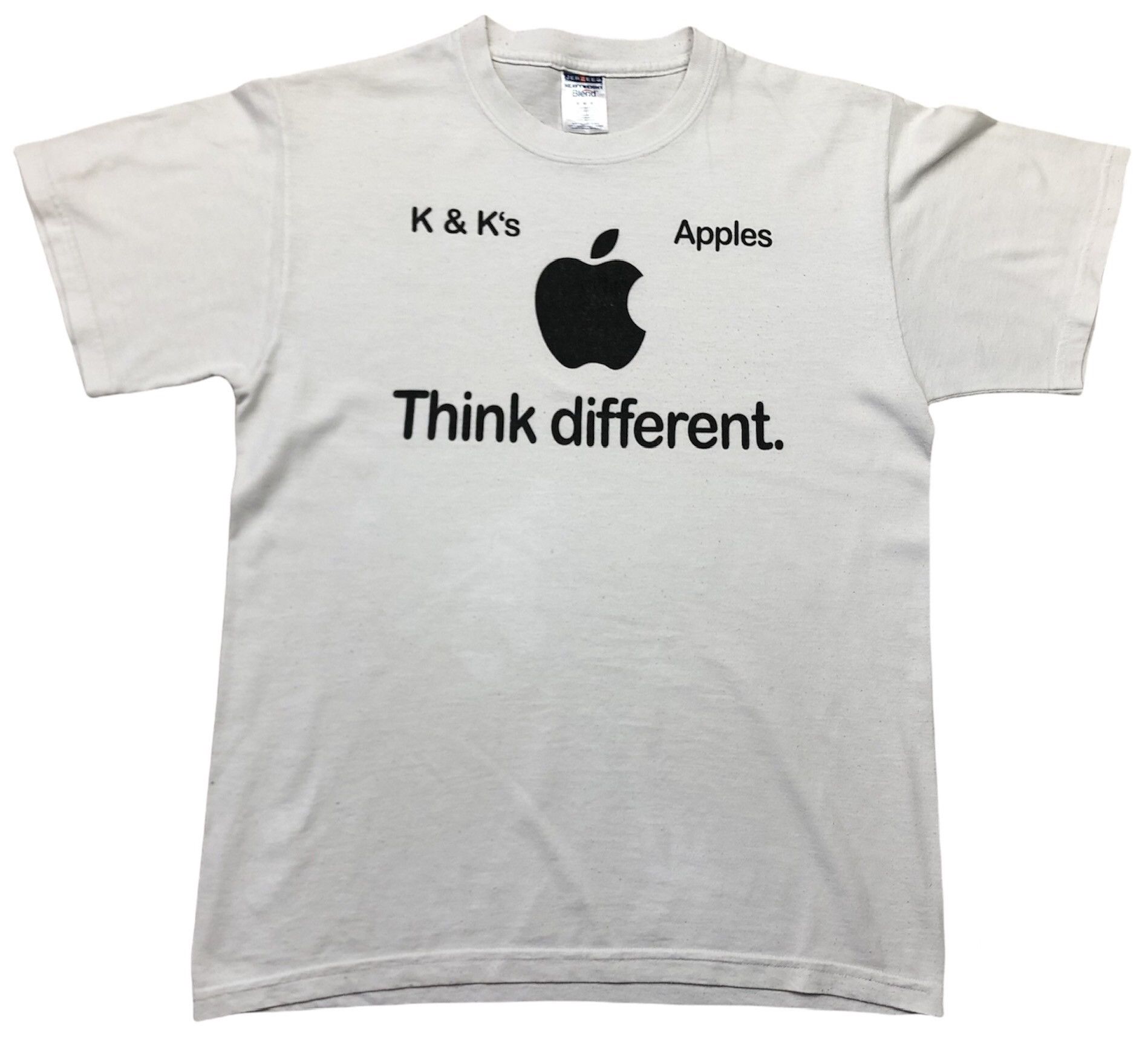 Apple × Vintage Vintage Apple Tee Shirt Jersey Think Different Rare Y2K Hype Size US M / EU 48-50 / 2 - 1 Thumbnail