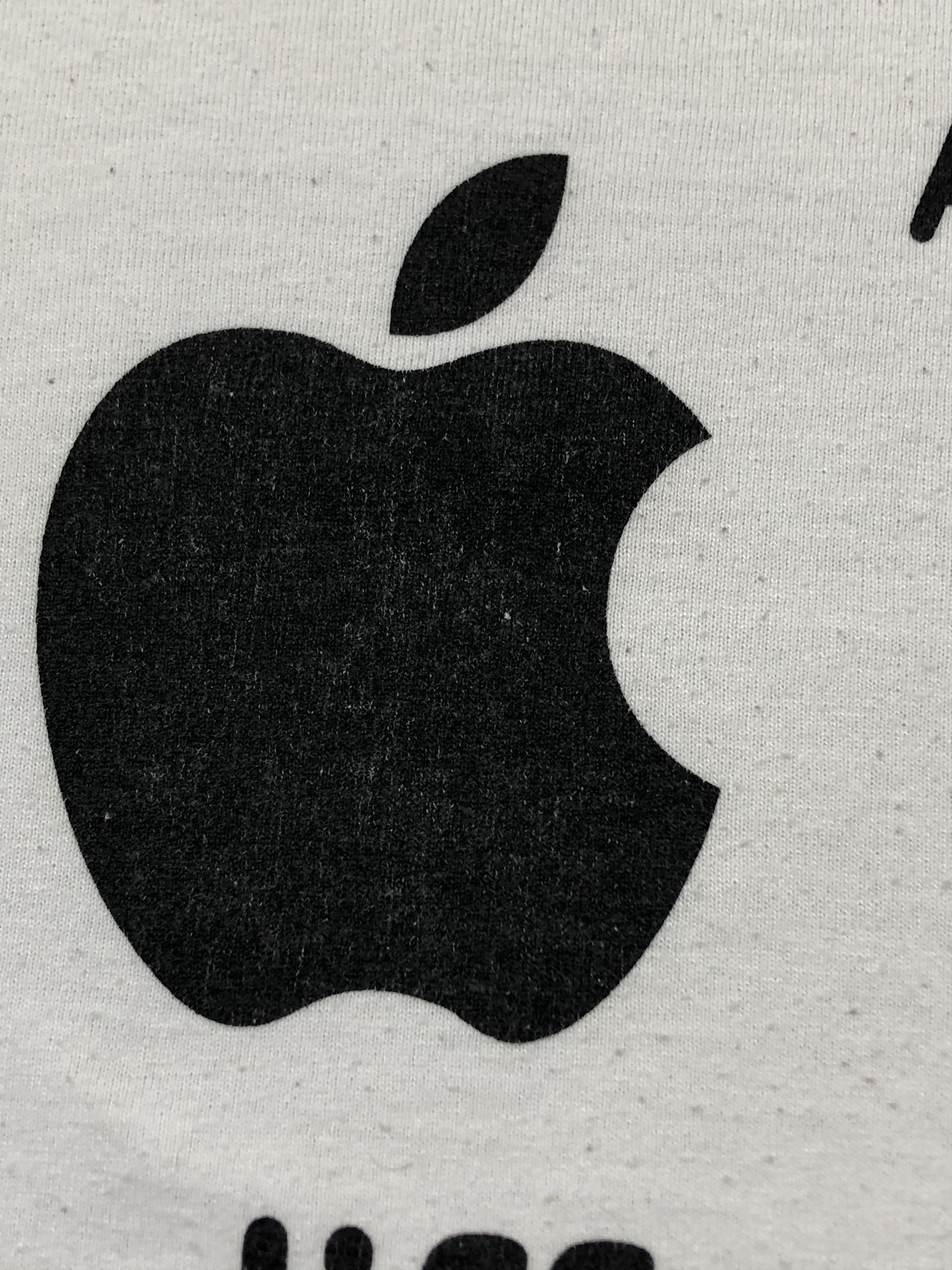 Apple × Vintage Vintage Apple Tee Shirt Jersey Think Different Rare Y2K Hype Size US M / EU 48-50 / 2 - 6 Thumbnail
