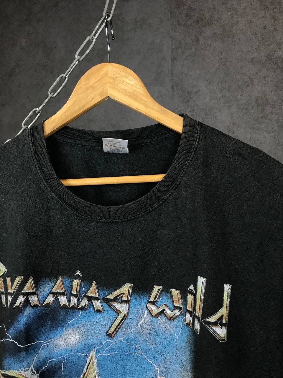 Band Tees Resilient Running Wild vintage rock metal overprinted tee Size US XXL / EU 58 / 5 - 6 Thumbnail
