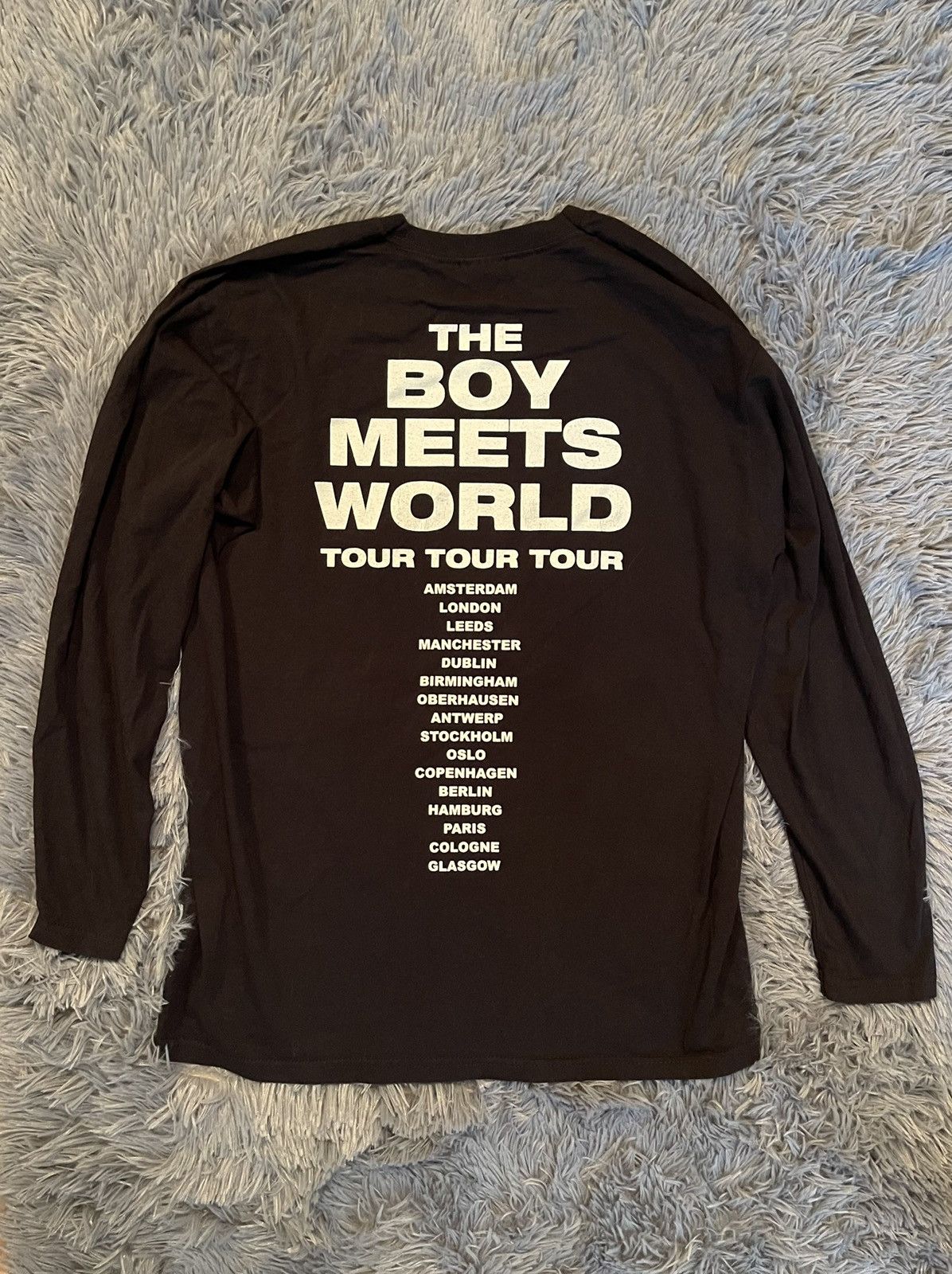 Band Tees × Rap Tees Drake The Boy Meets World tour longsleeve Size US M / EU 48-50 / 2 - 2 Thumbnail