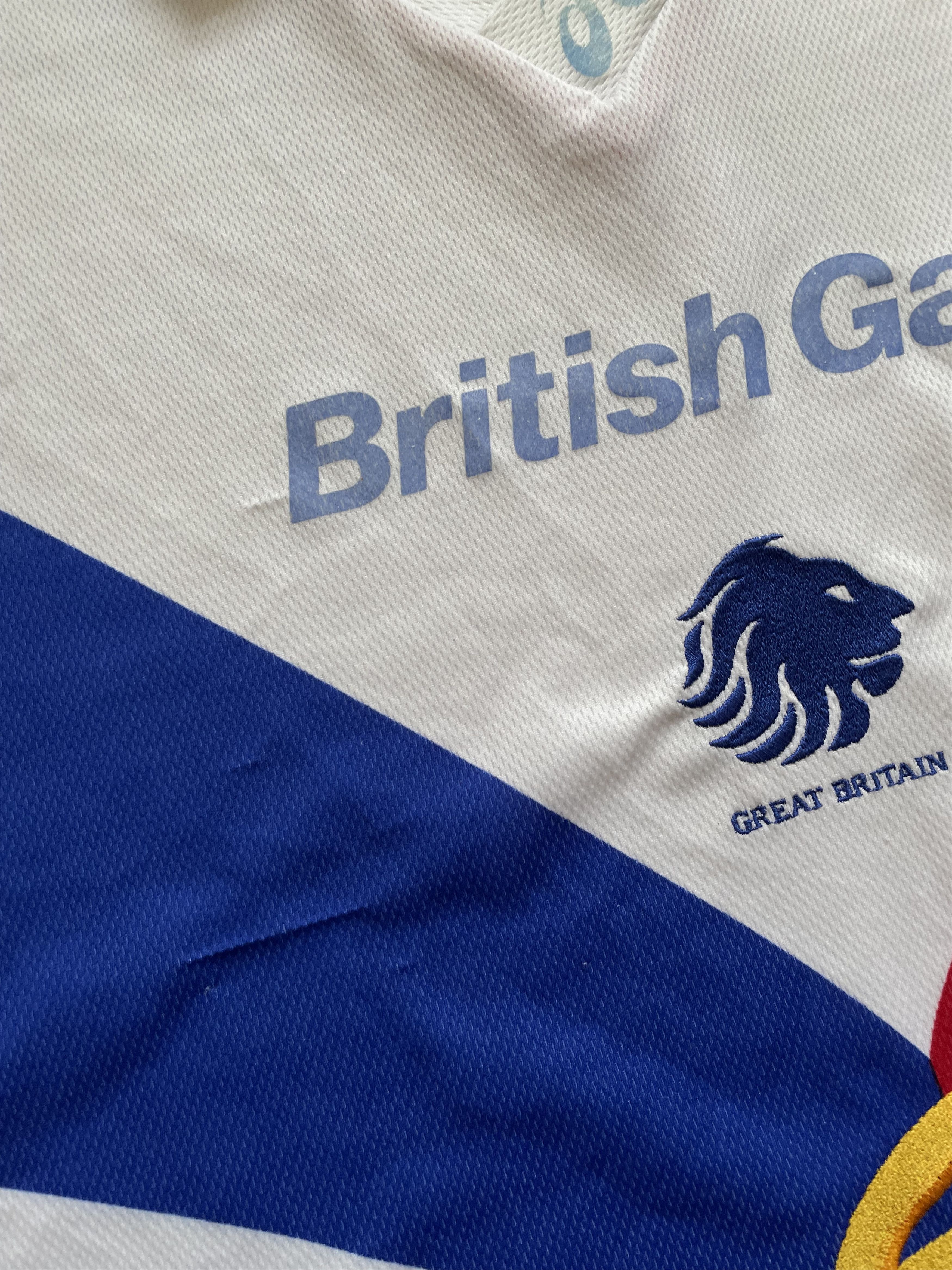 Asics 1997 Great Britain Rugby League Shirt Jersey Tee Rare Size US M / EU 48-50 / 2 - 7 Thumbnail