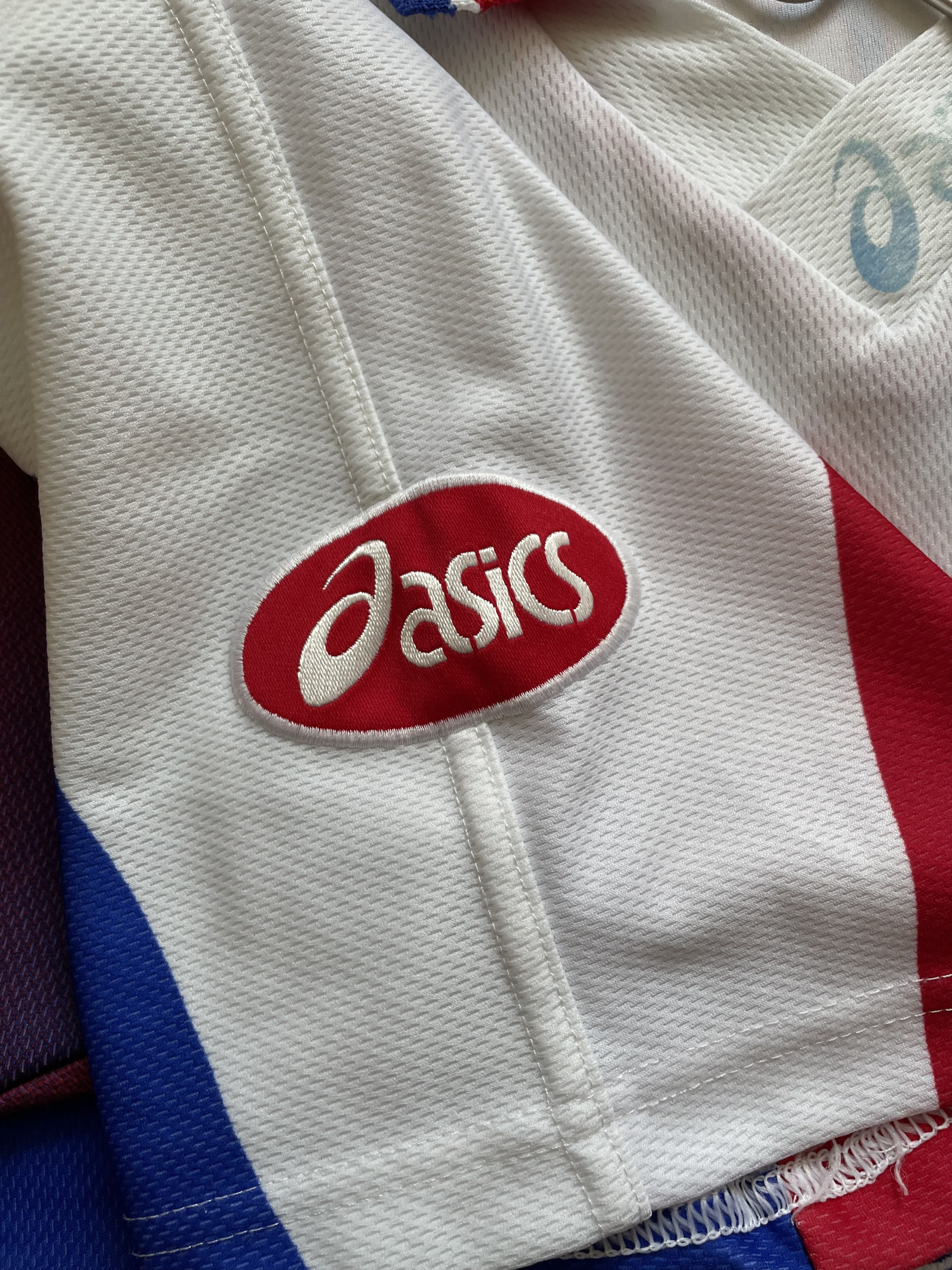 Asics 1997 Great Britain Rugby League Shirt Jersey Tee Rare Size US M / EU 48-50 / 2 - 6 Thumbnail