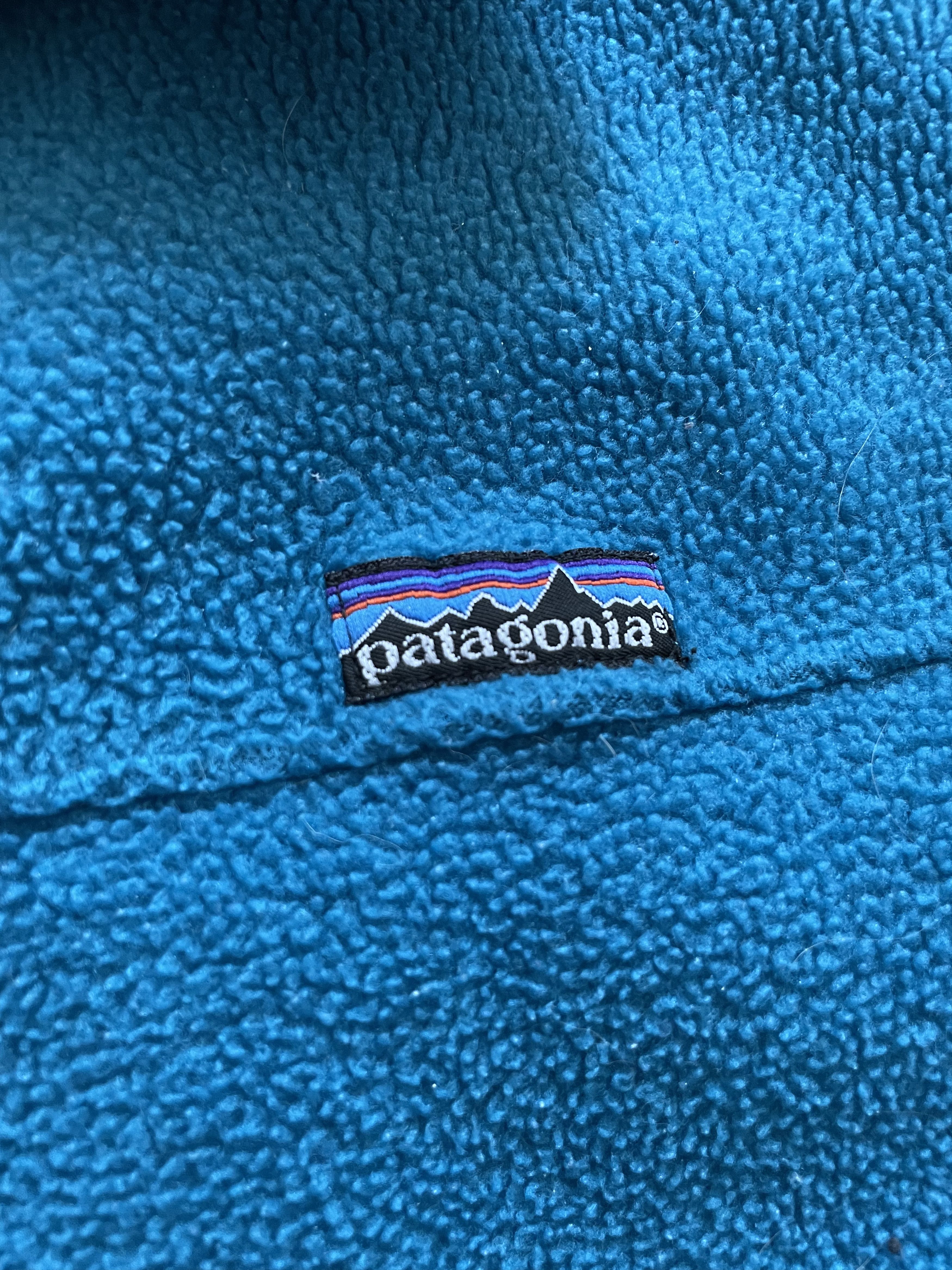 Patagonia × Vintage Vintage Patagonia Fleece Jacket Rare Full Zip Drill Hype Size US S / EU 44-46 / 1 - 3 Thumbnail