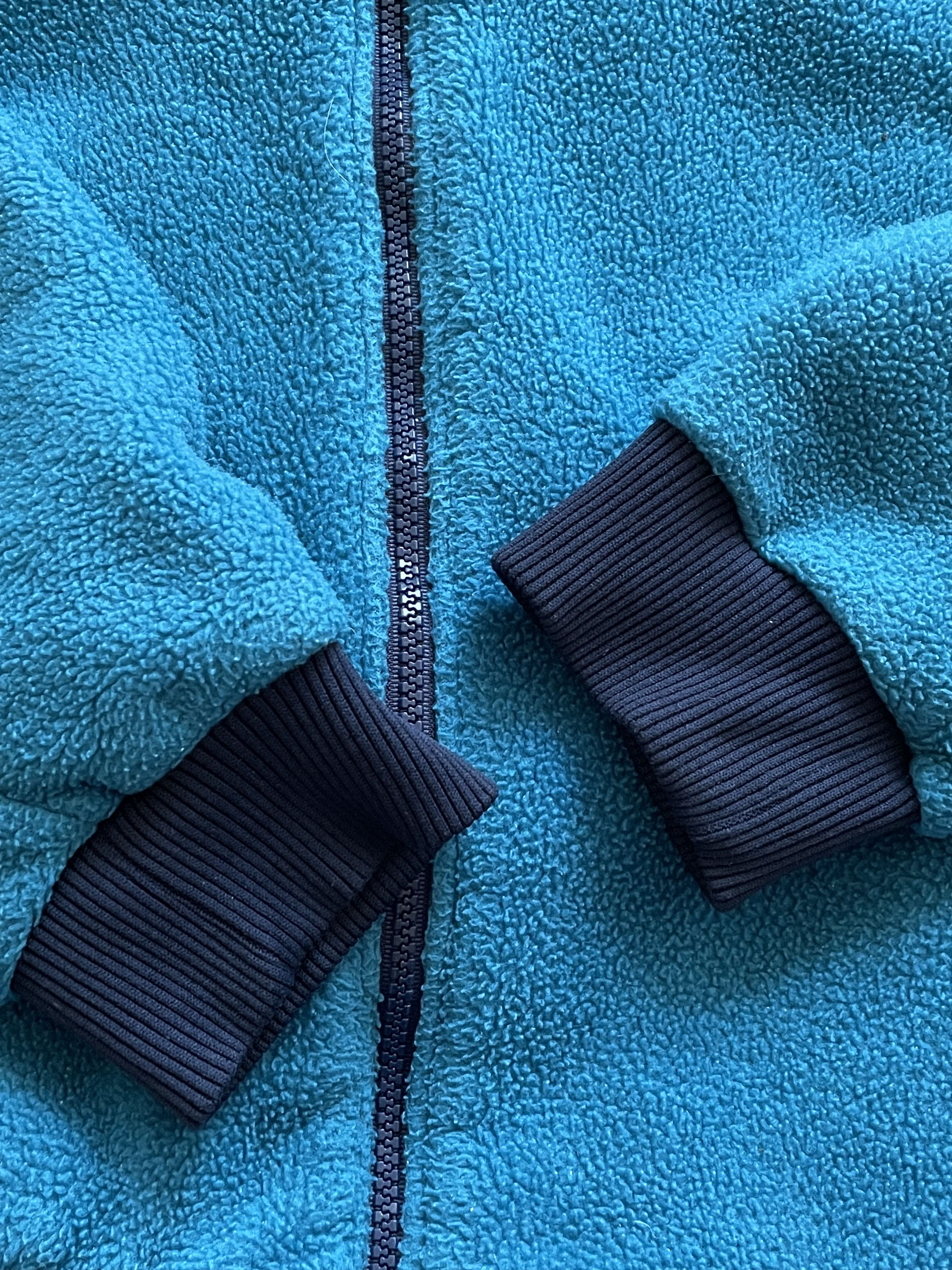 Patagonia × Vintage Vintage Patagonia Fleece Jacket Rare Full Zip Drill Hype Size US S / EU 44-46 / 1 - 7 Thumbnail