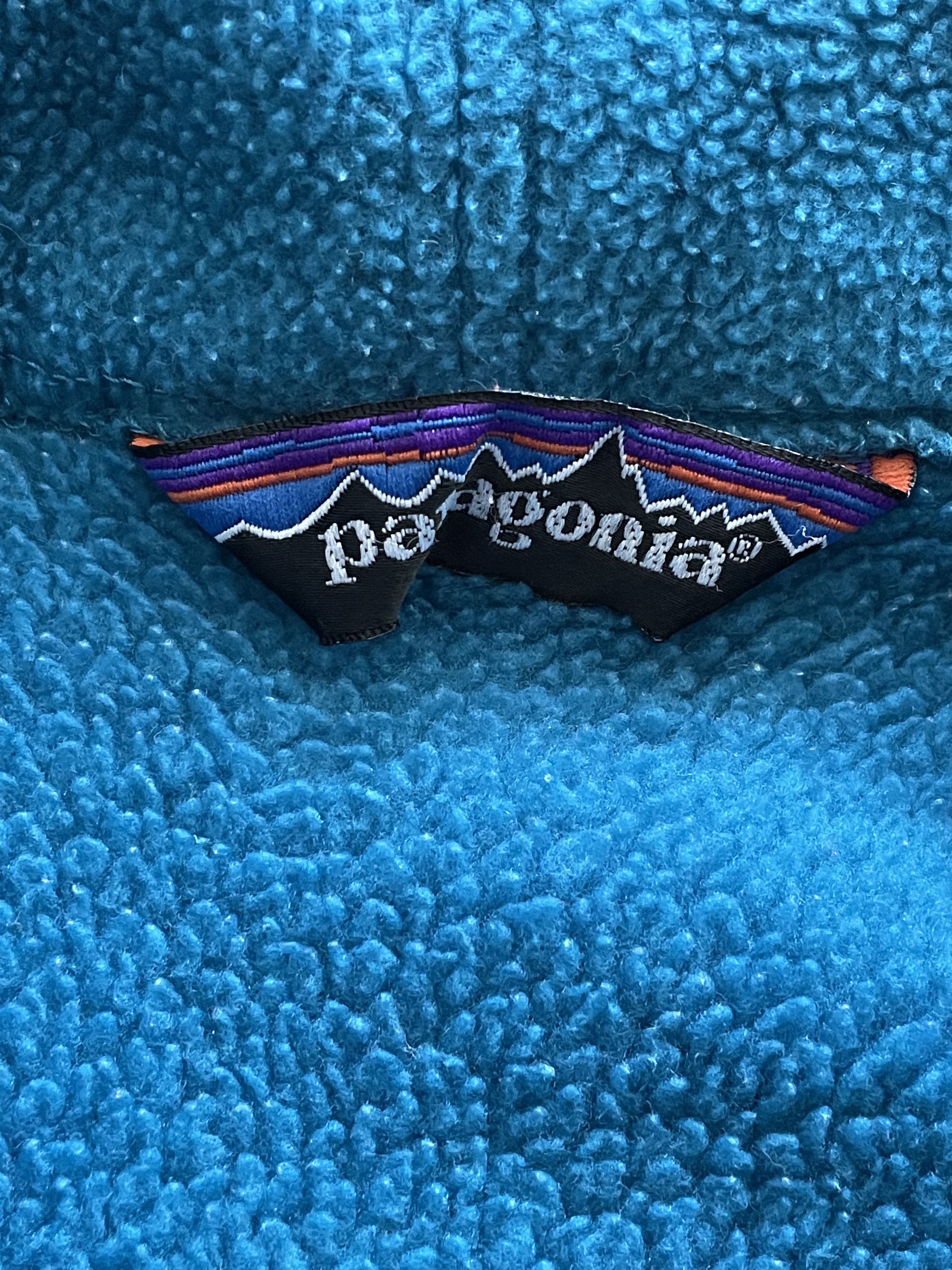 Patagonia × Vintage Vintage Patagonia Fleece Jacket Rare Full Zip Drill Hype Size US S / EU 44-46 / 1 - 4 Thumbnail
