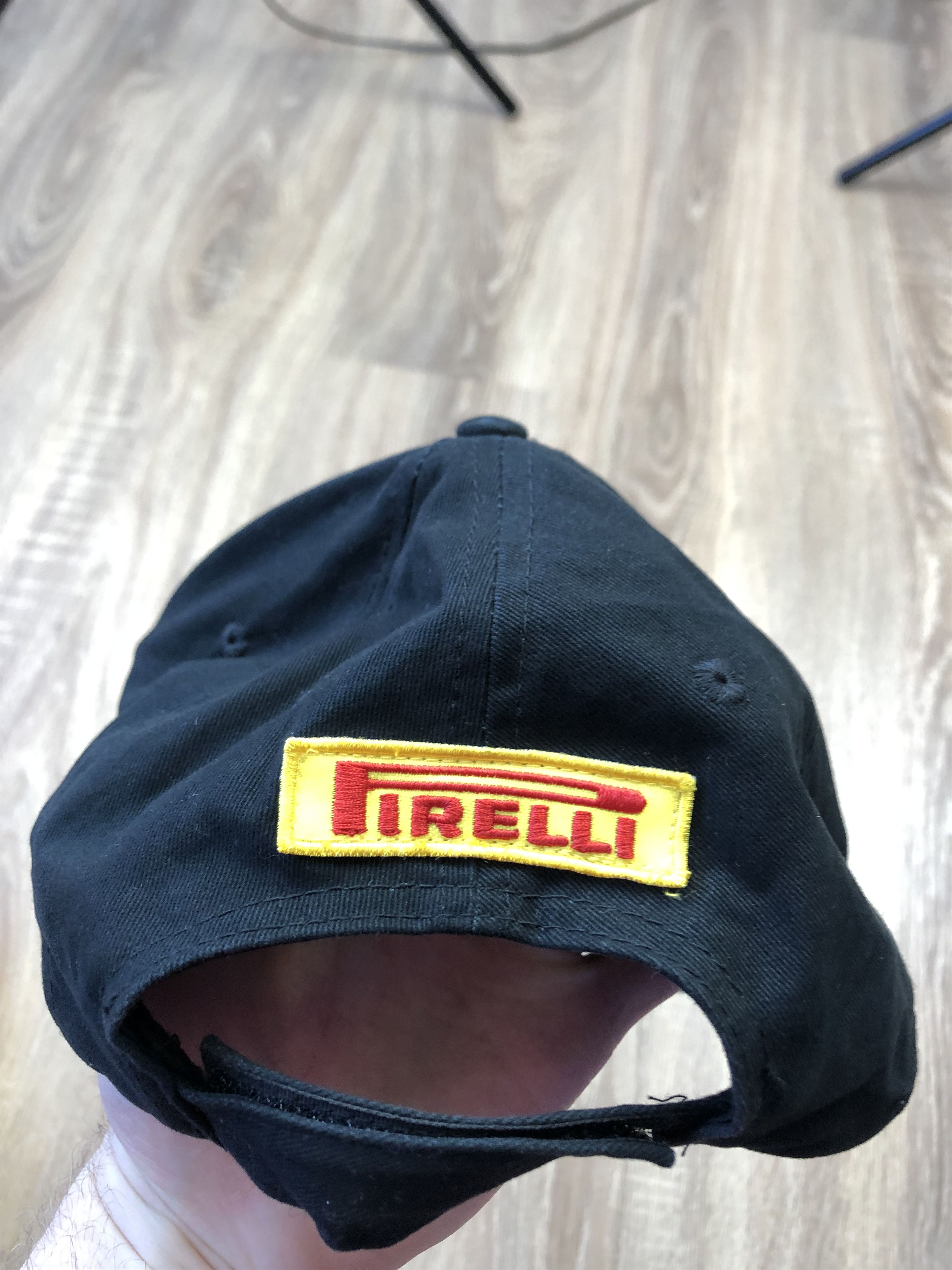 Pirelli × Vintage Pirelli F1 Racing Hat Cap Authentic Black Gold Rare Ferrari Size ONE SIZE - 4 Thumbnail