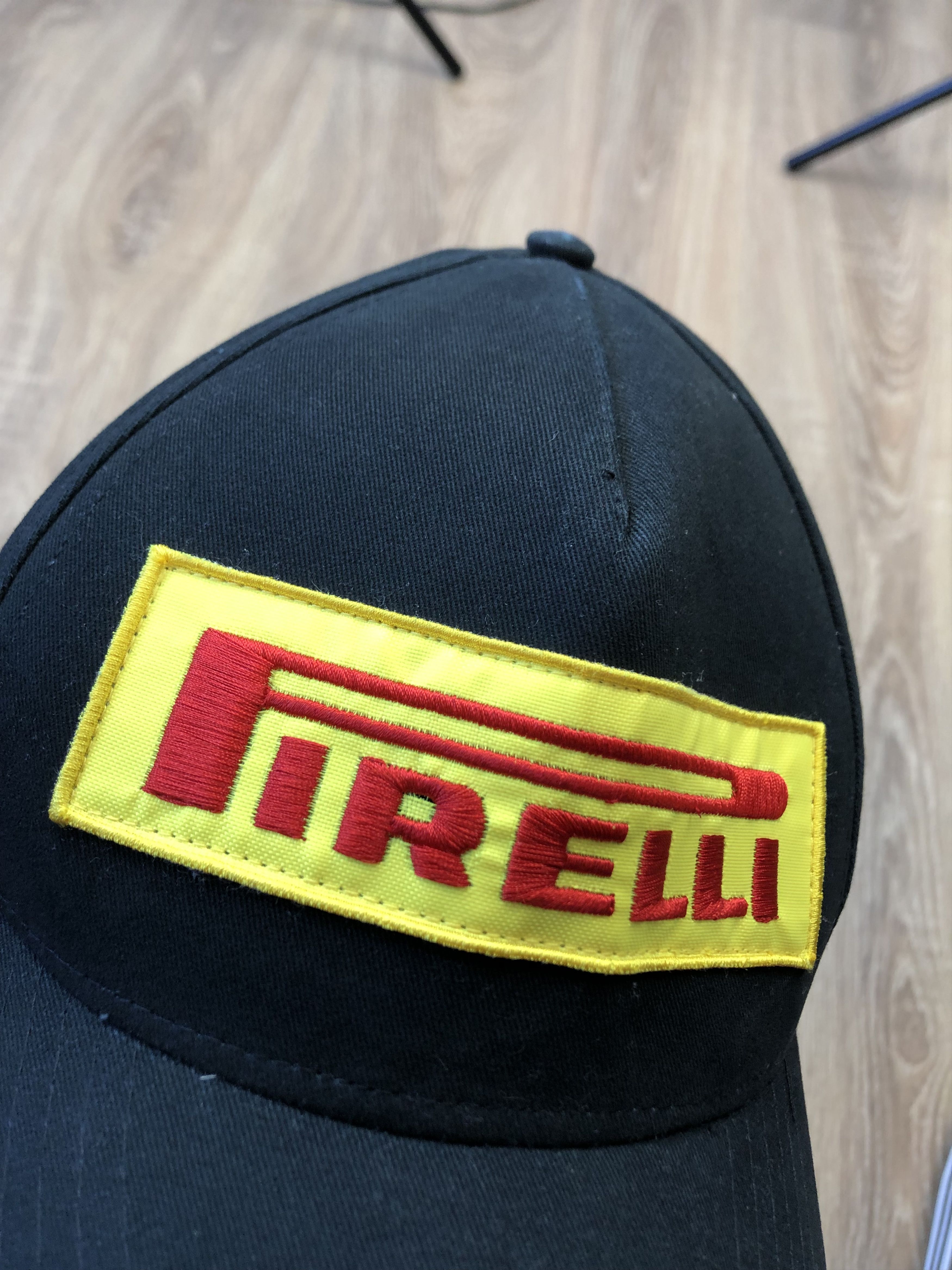 Pirelli × Vintage Pirelli F1 Racing Hat Cap Authentic Black Gold Rare Ferrari Size ONE SIZE - 2 Thumbnail