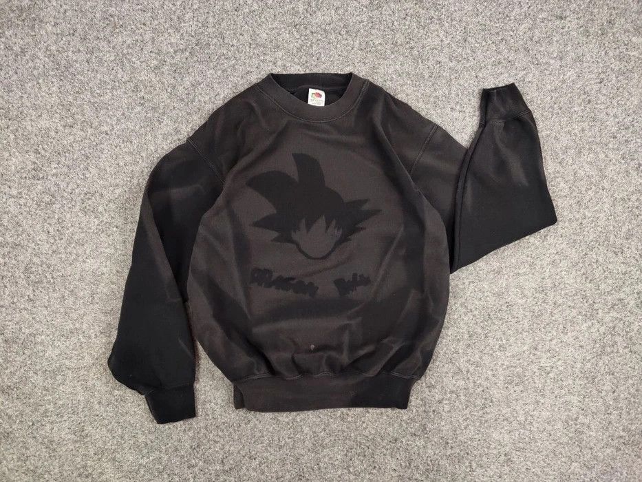 Japanese Brand Vintage 90's Dragon Ball Anime Blank Sun Faded Sweatshirt Size US S / EU 44-46 / 1 - 5 Thumbnail