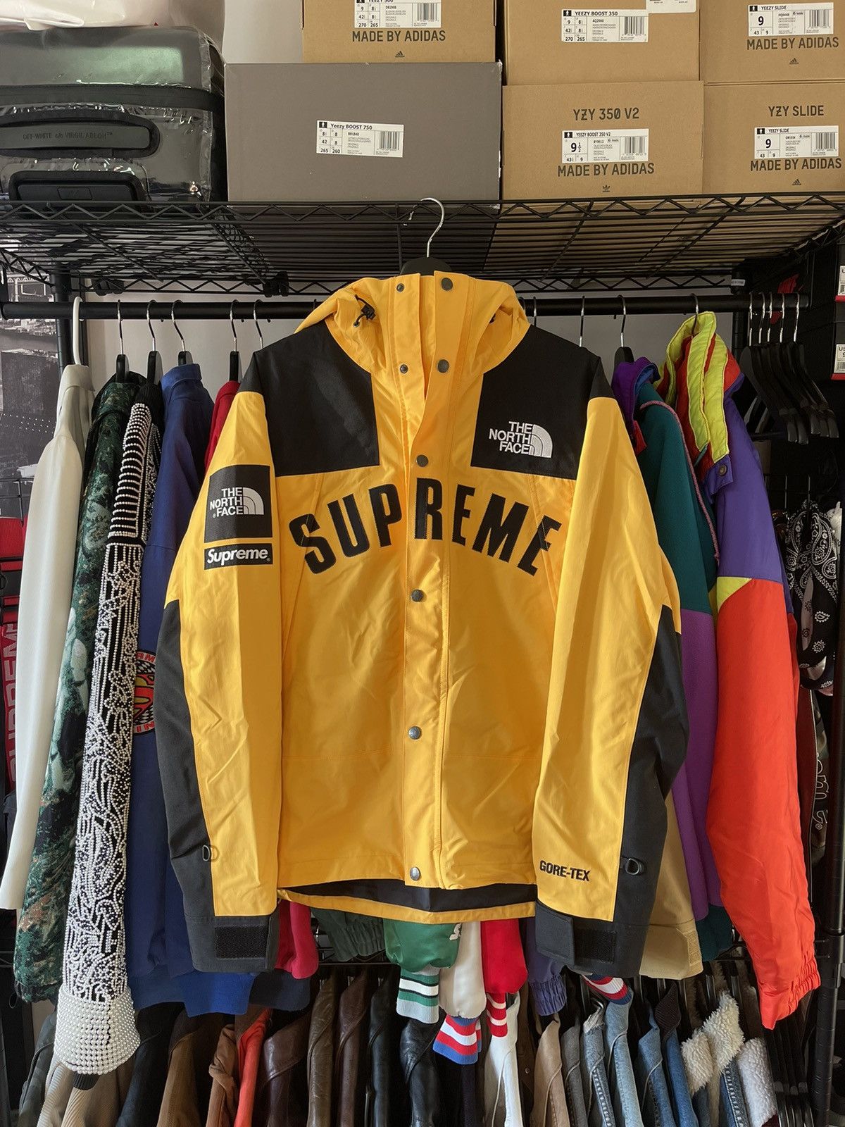 Supreme Supreme TNF Arc Logo Mountain Jacket | Grailed