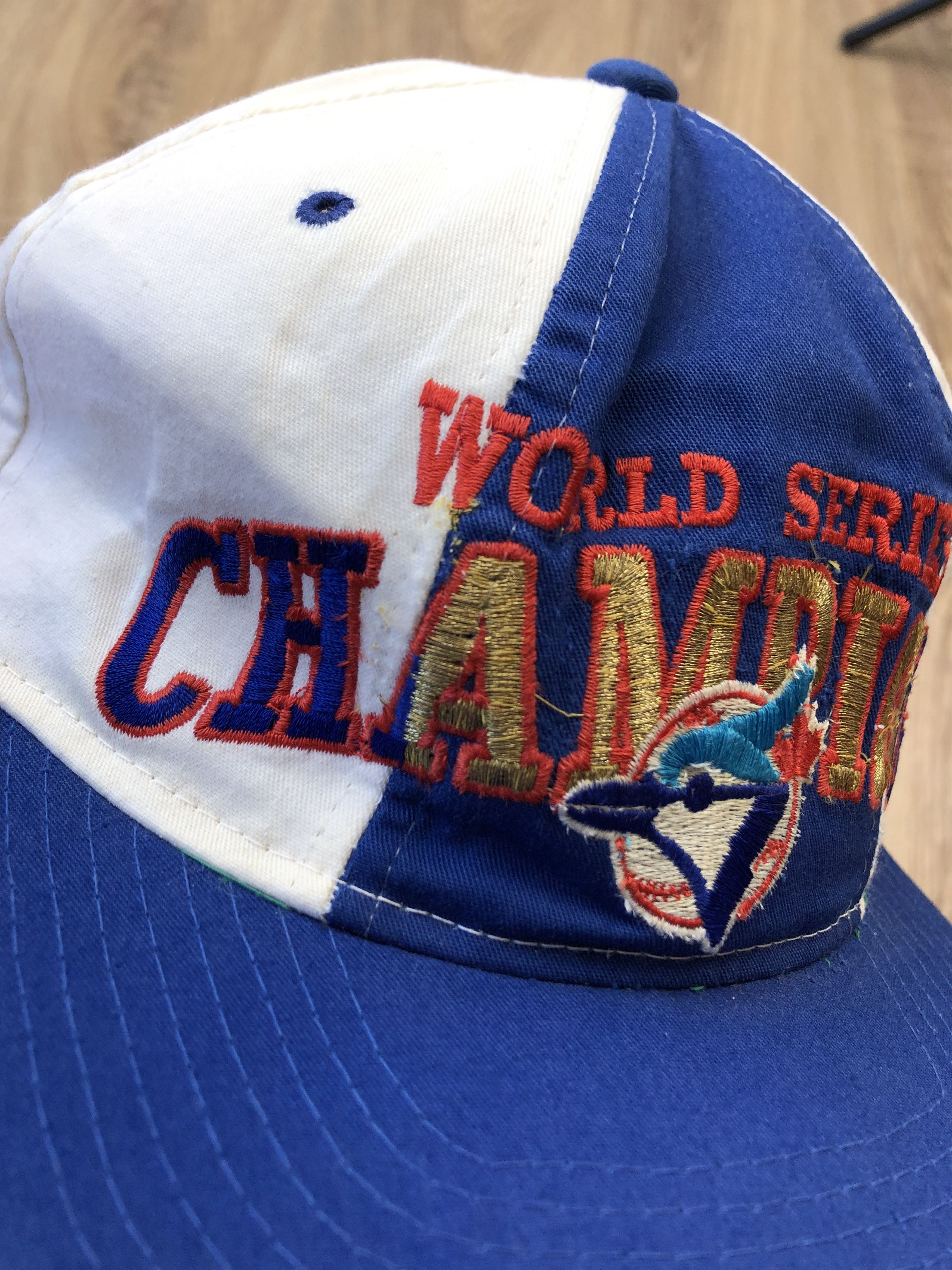 MLB × Starter × Vintage Blue Jays Vintage1993 MLB Champions Cap Hat Starter Size ONE SIZE - 2 Thumbnail