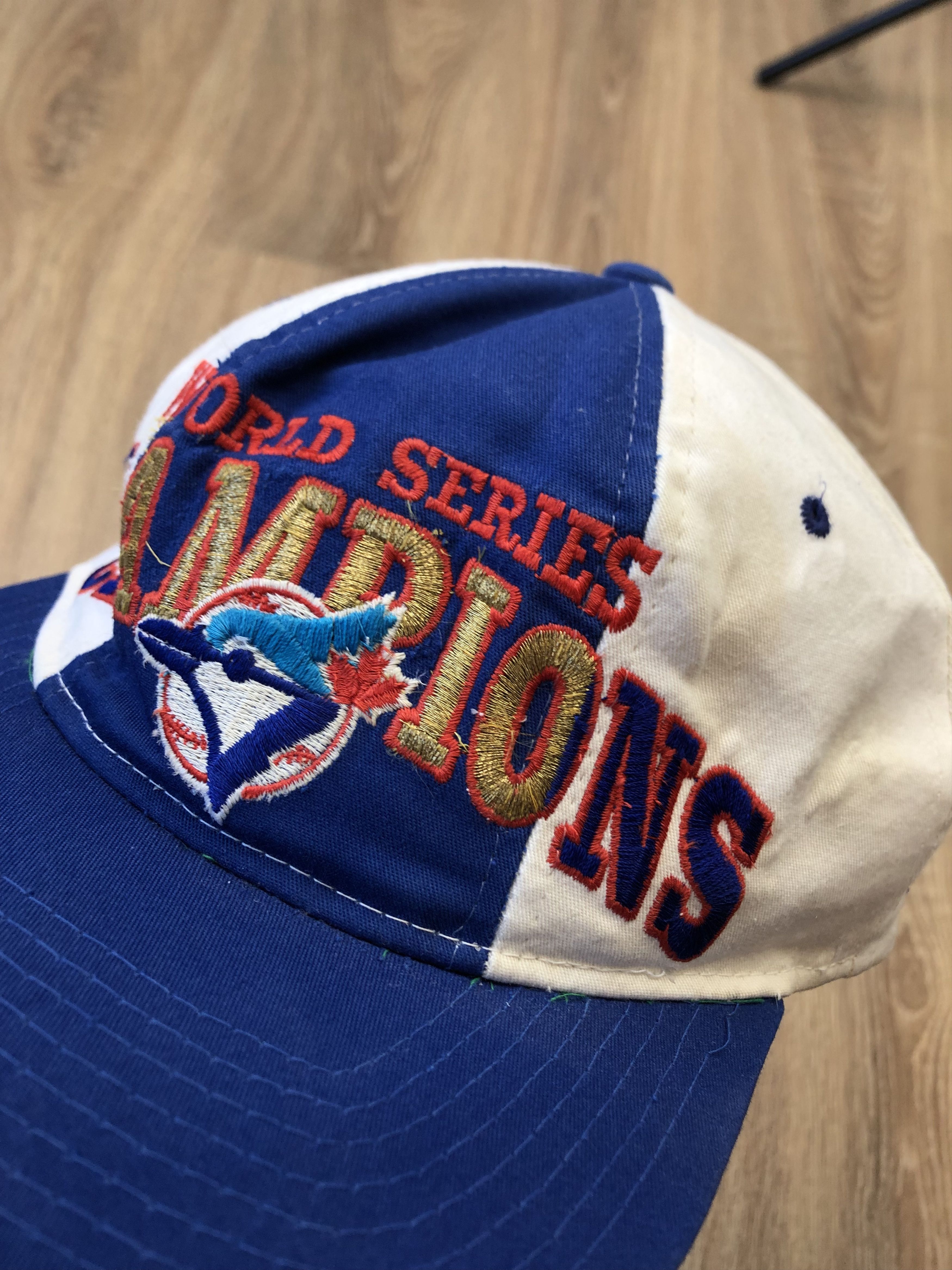 MLB × Starter × Vintage Blue Jays Vintage1993 MLB Champions Cap Hat Starter Size ONE SIZE - 3 Thumbnail