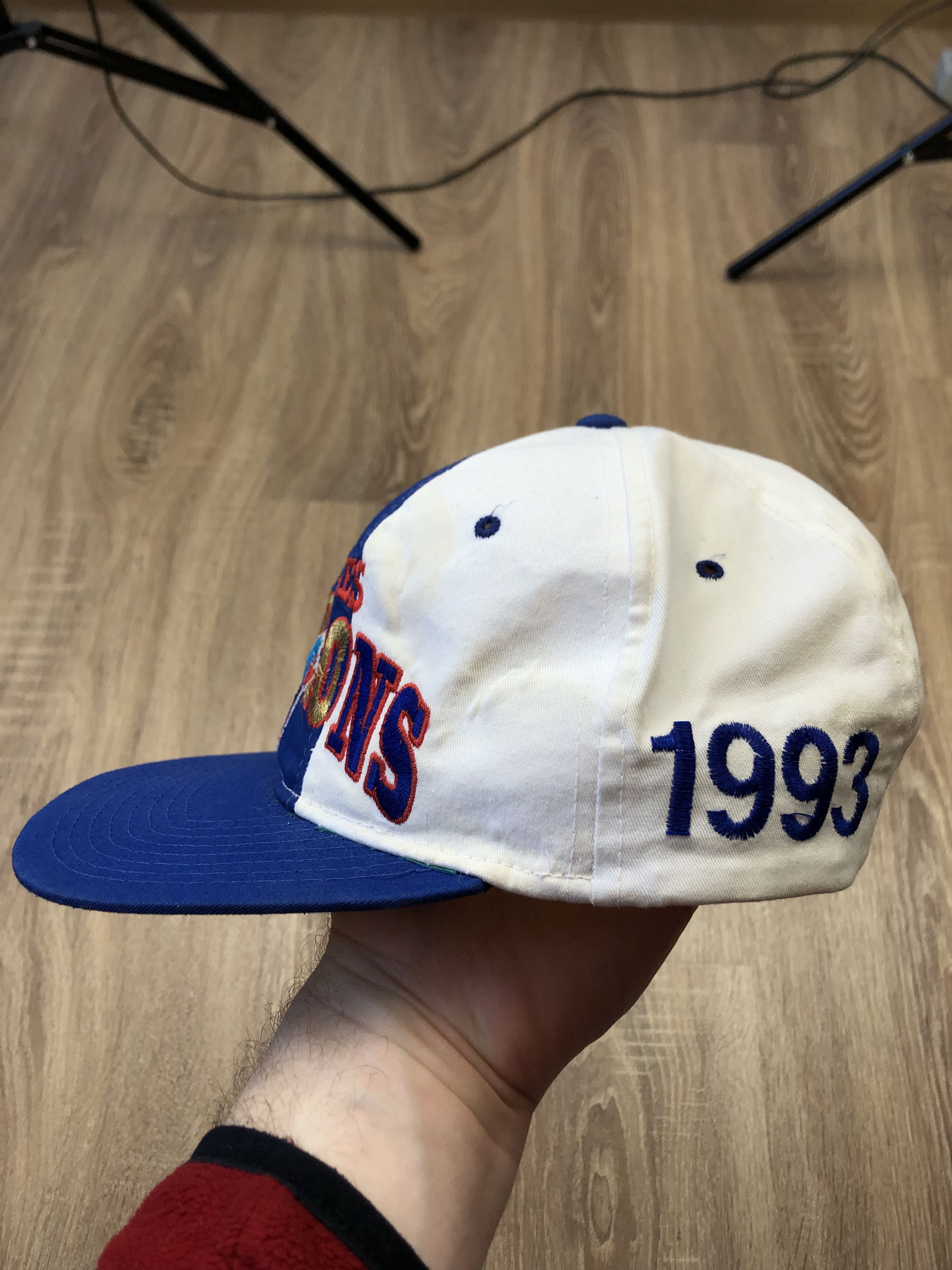 MLB × Starter × Vintage Blue Jays Vintage1993 MLB Champions Cap Hat Starter Size ONE SIZE - 4 Thumbnail