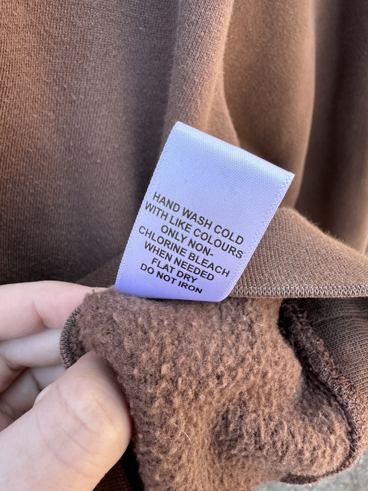Essentials FOG Essentials SSENSE Exclusive Brown Logo Hoodie Size US M / EU 48-50 / 2 - 8 Thumbnail