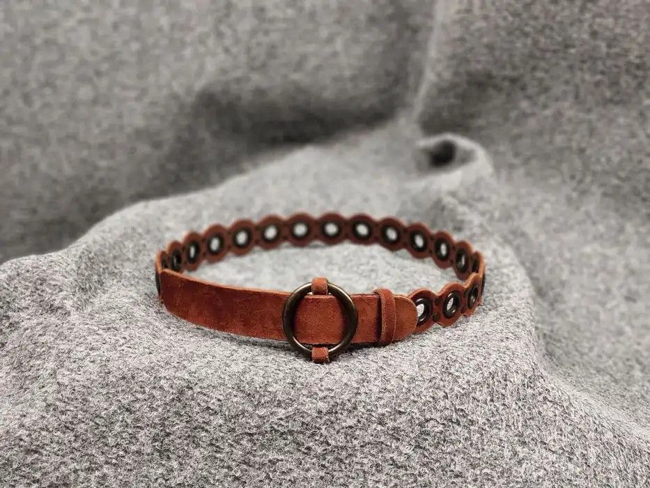 Dolce & Gabbana Vintage 90's Dolce & Gabbana Perforations Leather Belt Size ONE SIZE - 1 Thumbnail