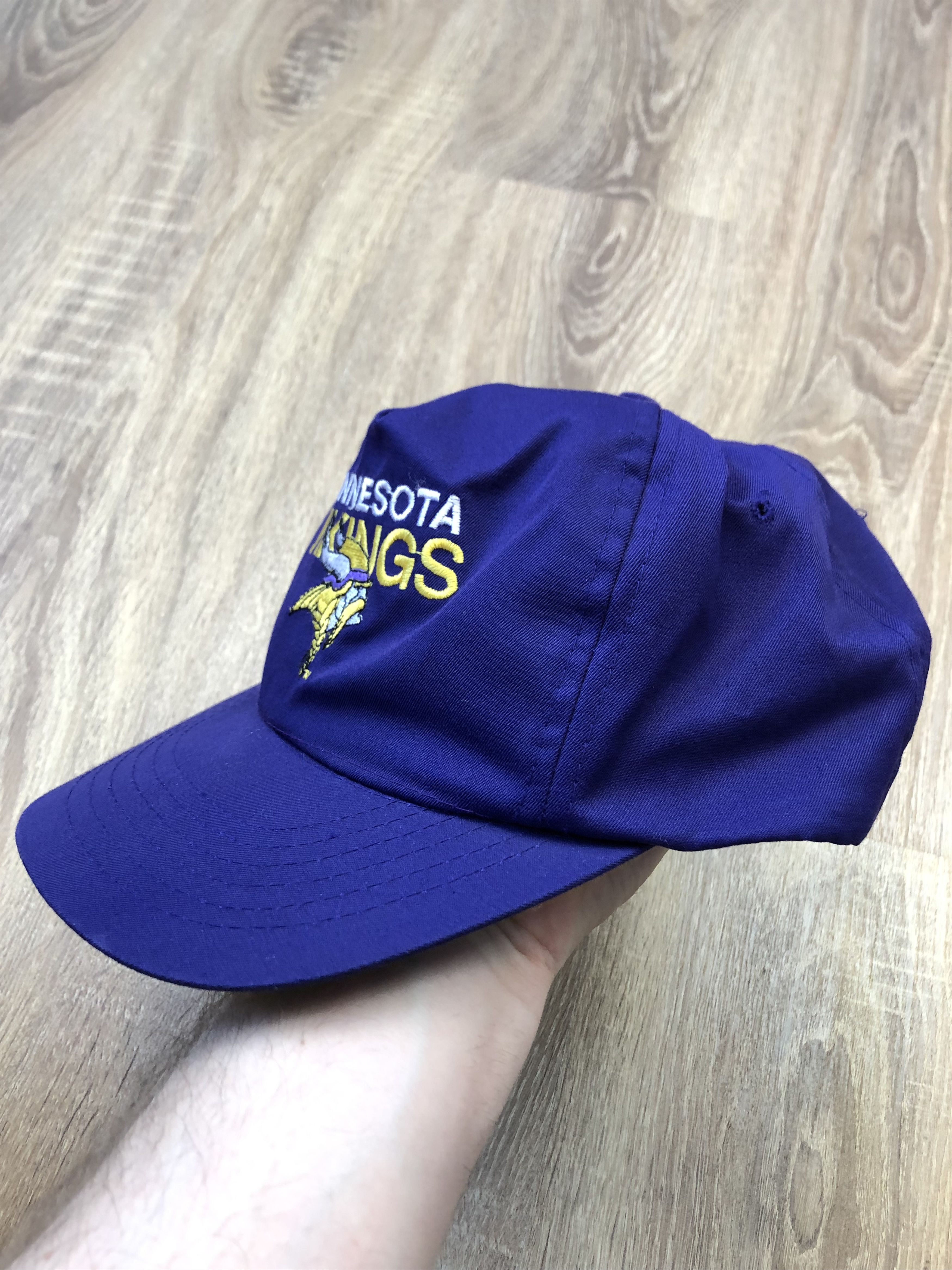 NFL × Vintage Vintage Minnesota Vikings Logo Athletic Hat NFL Cap Rare Size ONE SIZE - 3 Thumbnail