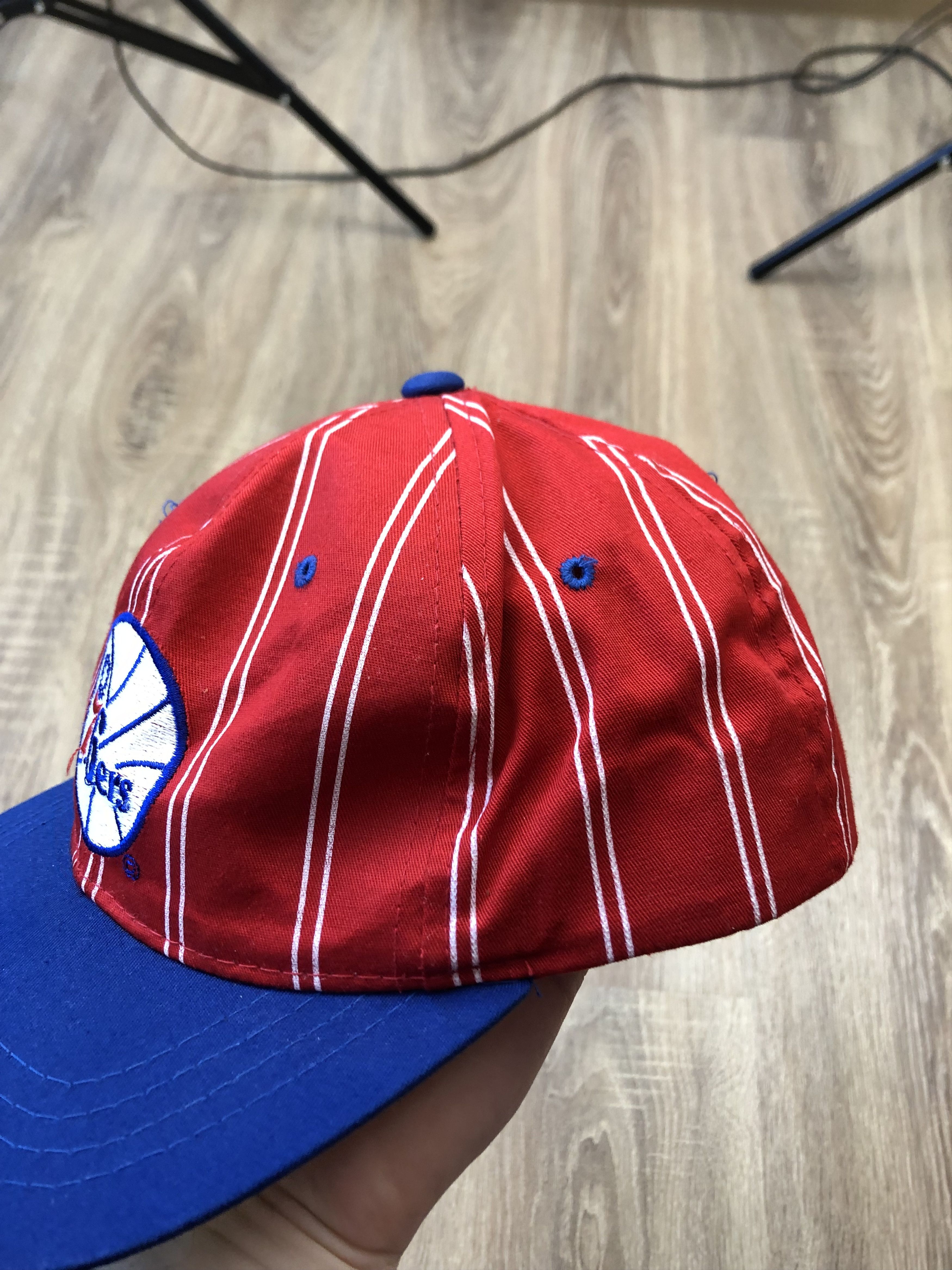 NBA NBA Philadelphia 76ers Vintage Cap Rare Starter Korea Size ONE SIZE - 2 Thumbnail