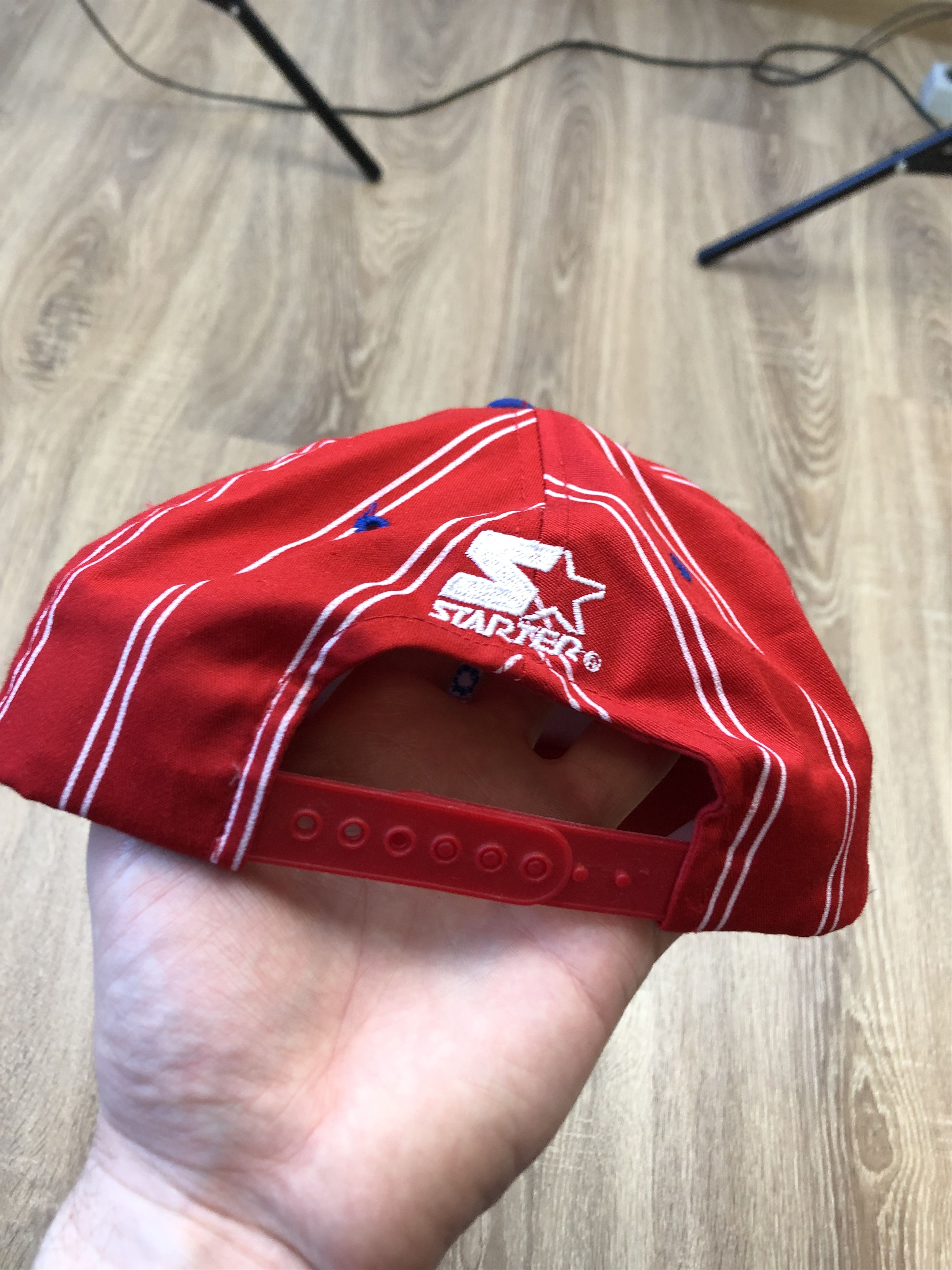 NBA NBA Philadelphia 76ers Vintage Cap Rare Starter Korea Size ONE SIZE - 4 Thumbnail