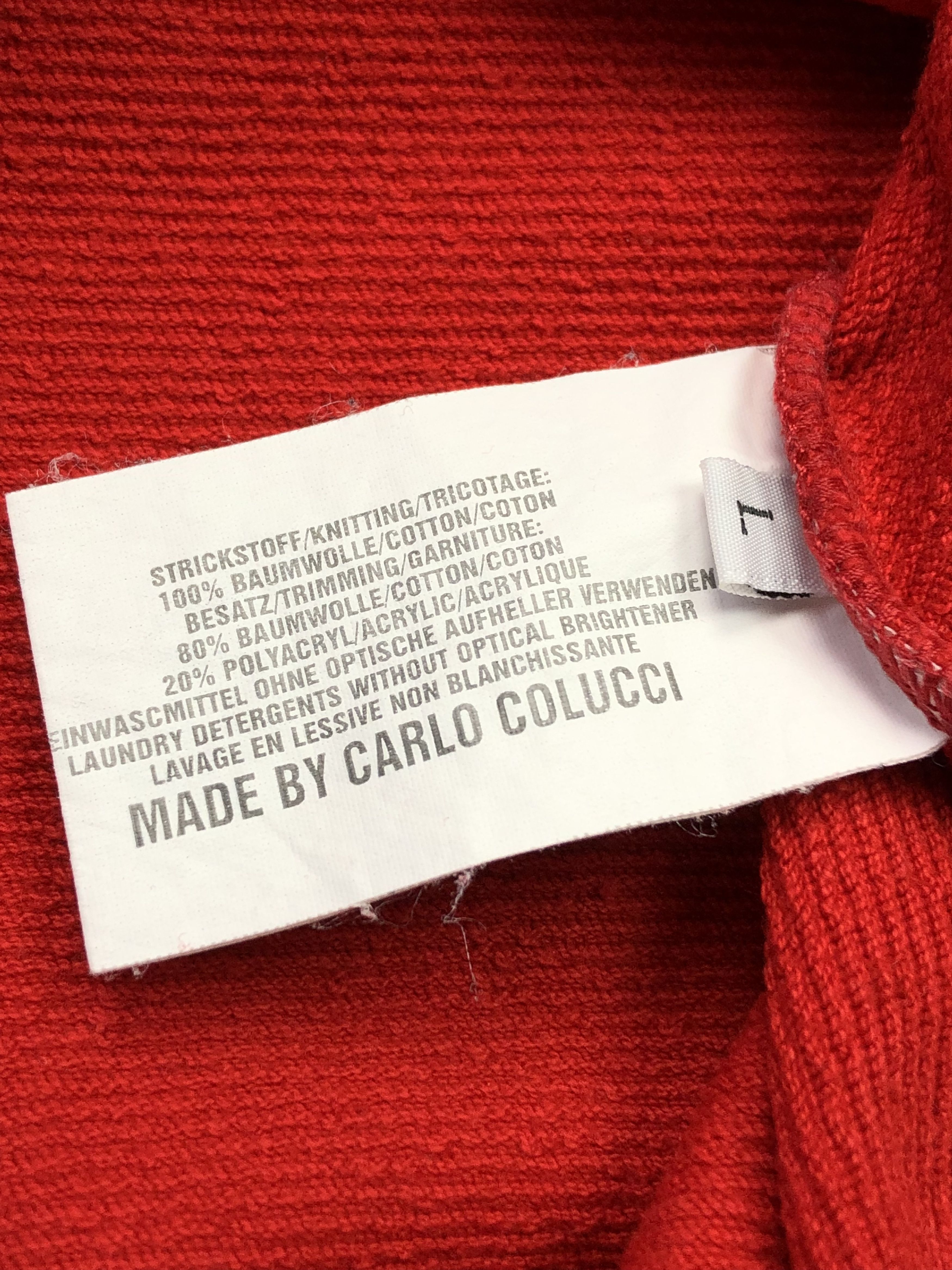 Carlo Colucci Carlo Colucci Sweater Pullower Sport Sweatshirt Y2K Hype Size US L / EU 52-54 / 3 - 6 Thumbnail