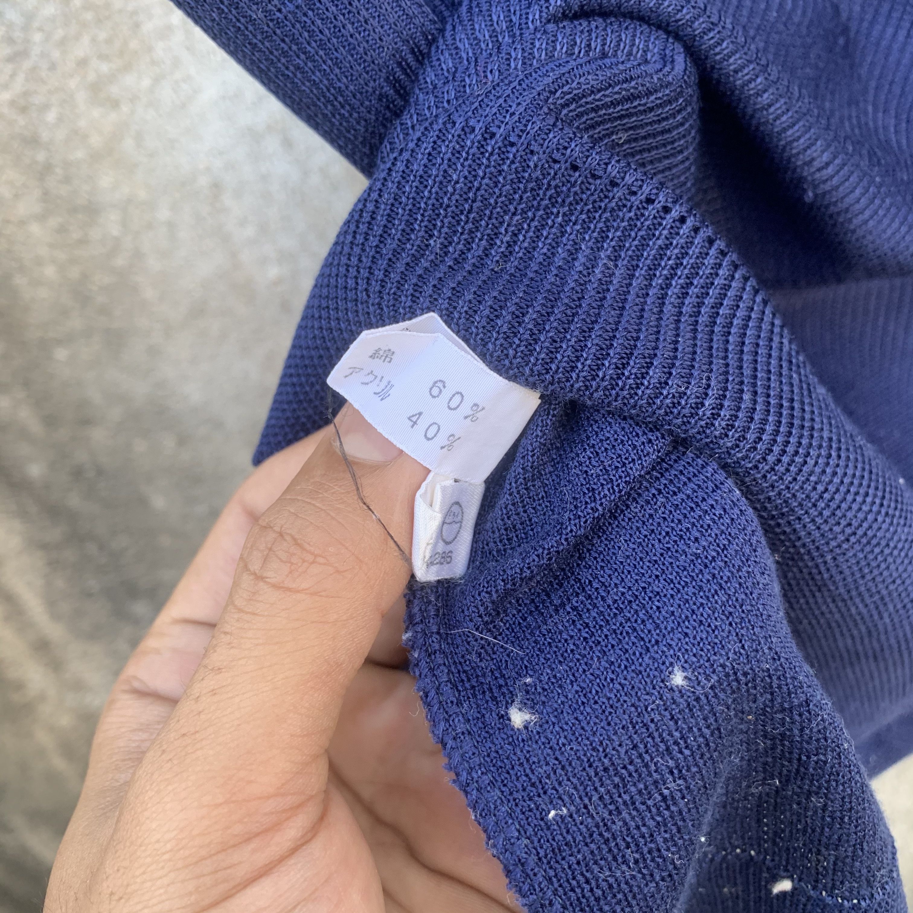 Japanese Brand CYBER WEEK 💥 CHRISTIAN DIOR Spell Out Knit Sweater Size US XS / EU 42 / 0 - 7 Thumbnail
