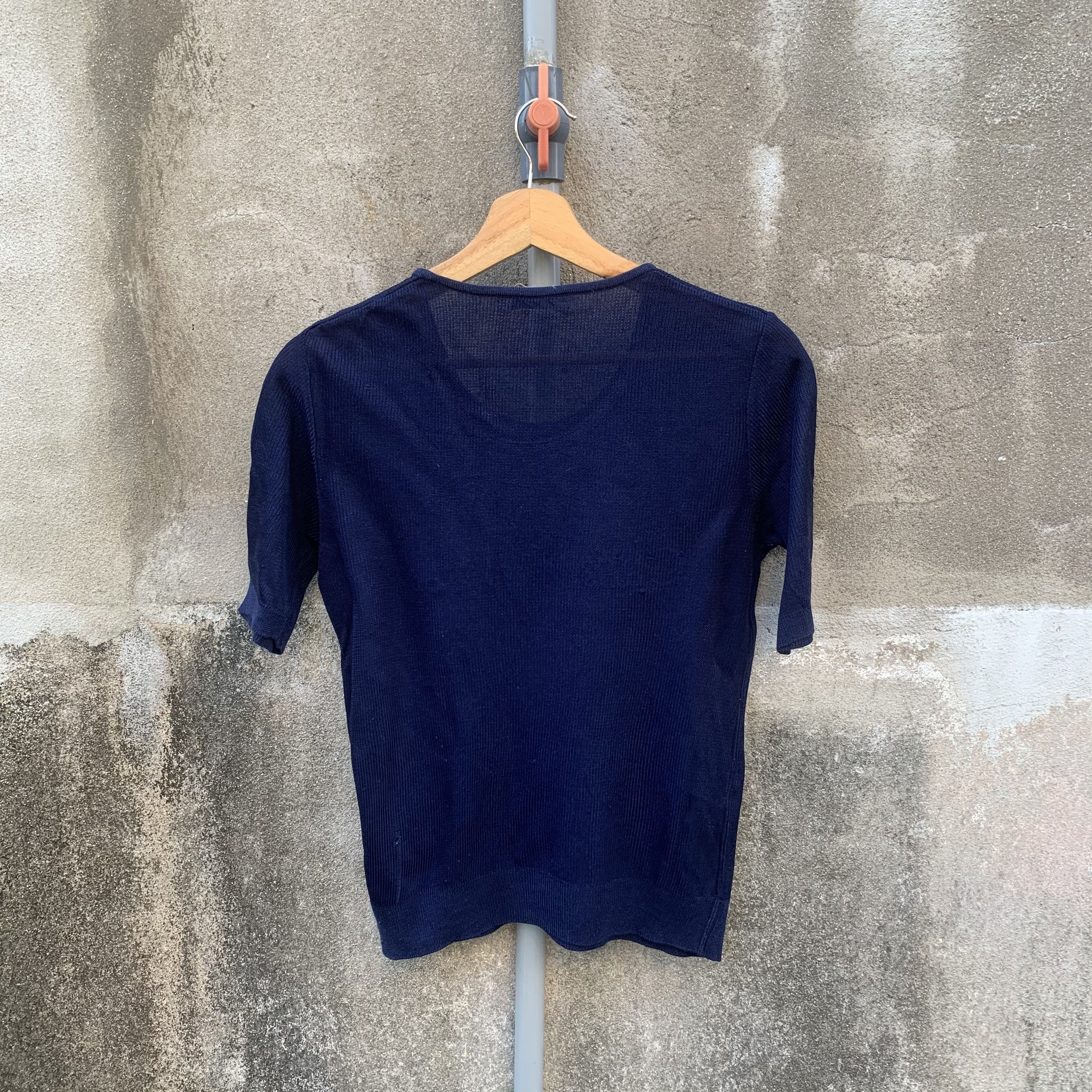 Japanese Brand CYBER WEEK 💥 CHRISTIAN DIOR Spell Out Knit Sweater Size US XS / EU 42 / 0 - 8 Thumbnail