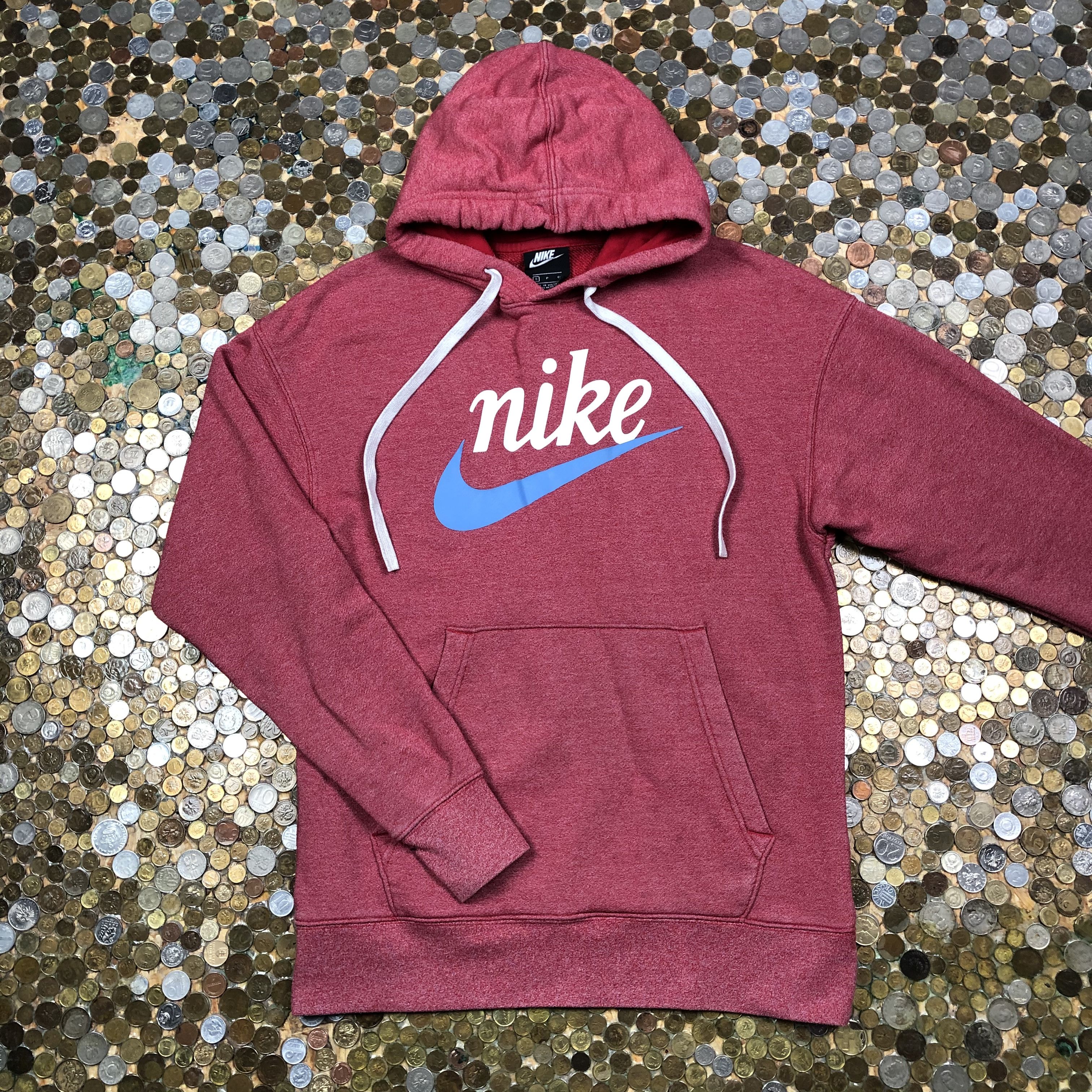 Nike Nike Vintage hoodie with swoosh 90's | Grailed