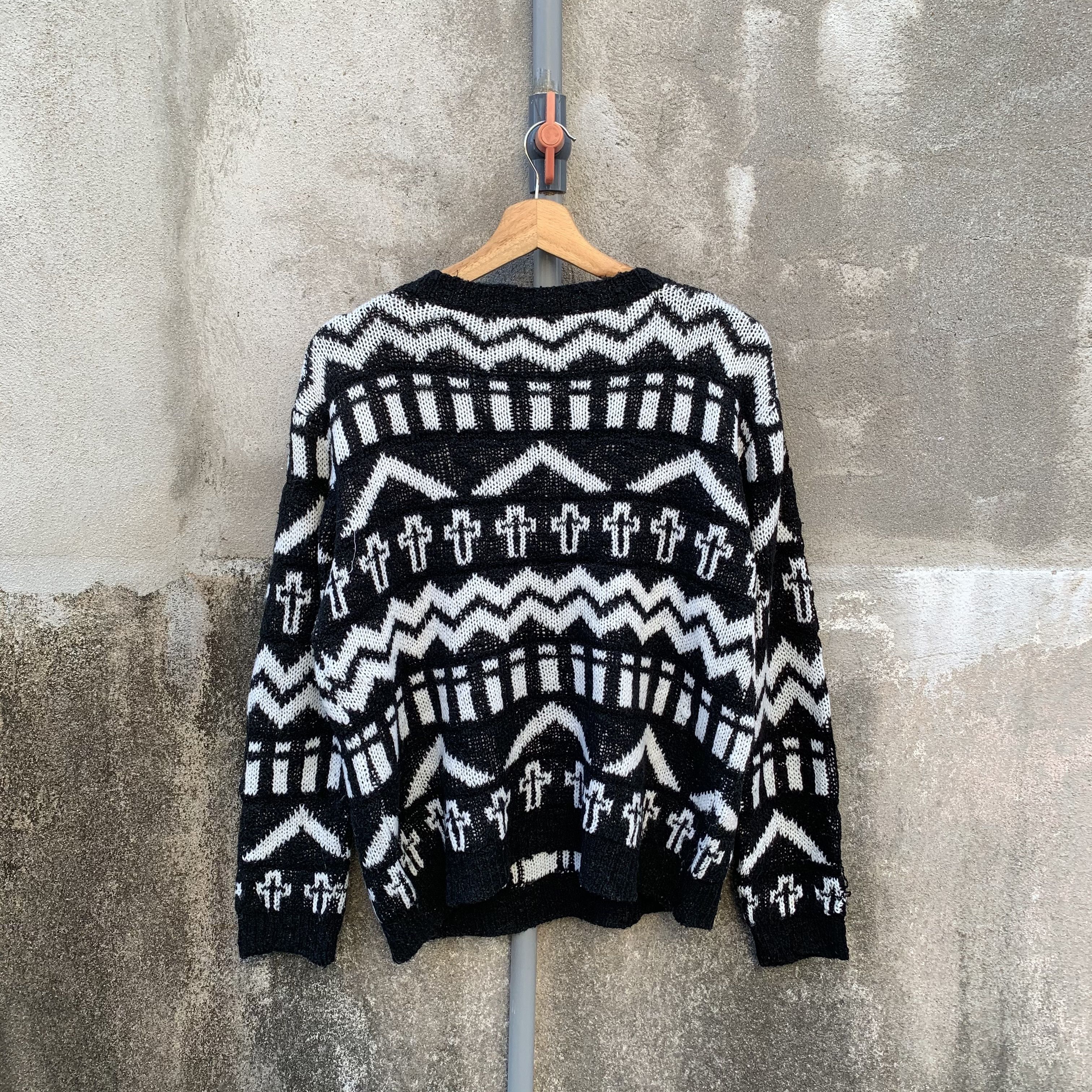 Aran Isles Knitwear Japanese Vintage Knit Jumper Arts Pullover Sweater Size US L / EU 52-54 / 3 - 8 Thumbnail