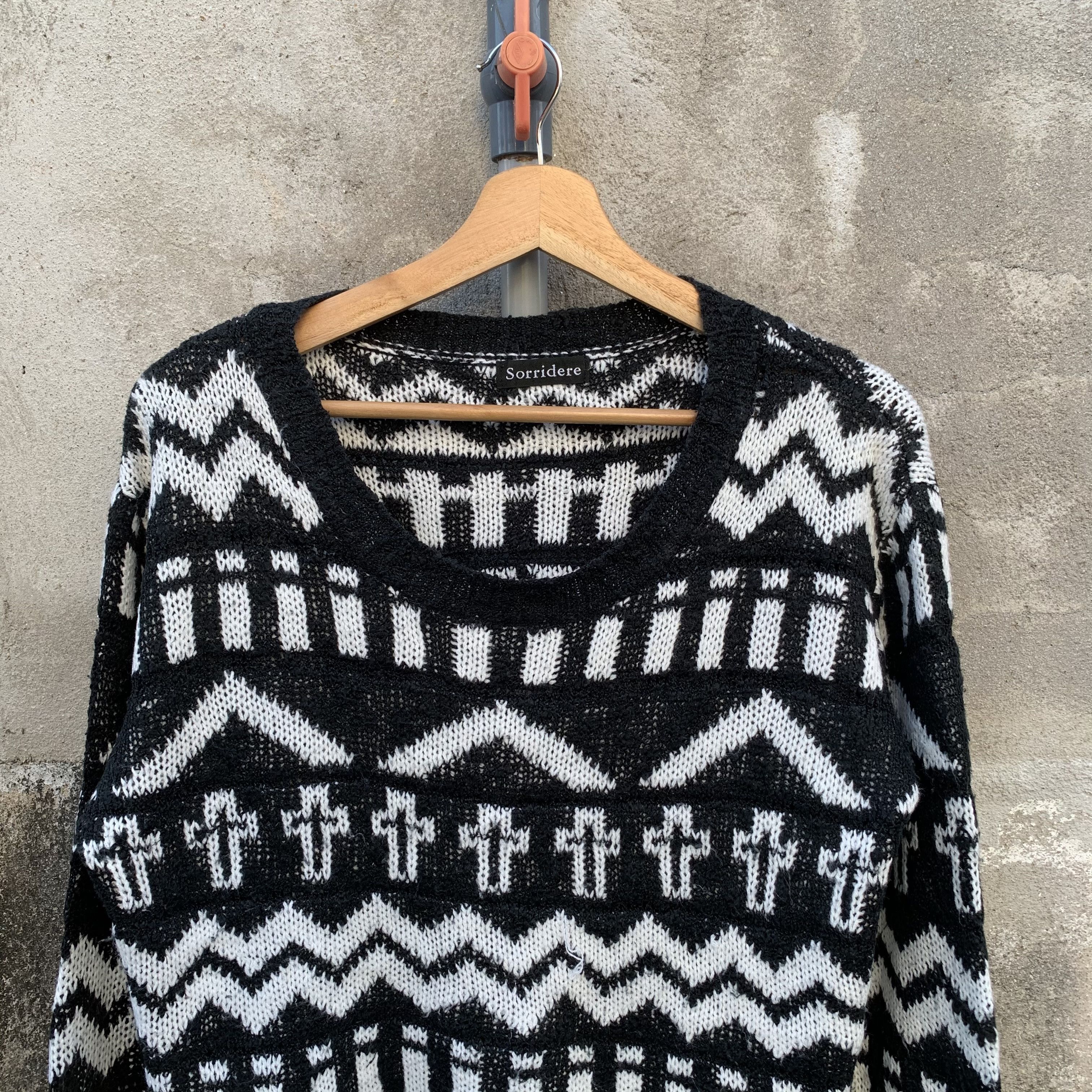 Aran Isles Knitwear Japanese Vintage Knit Jumper Arts Pullover Sweater Size US L / EU 52-54 / 3 - 2 Thumbnail