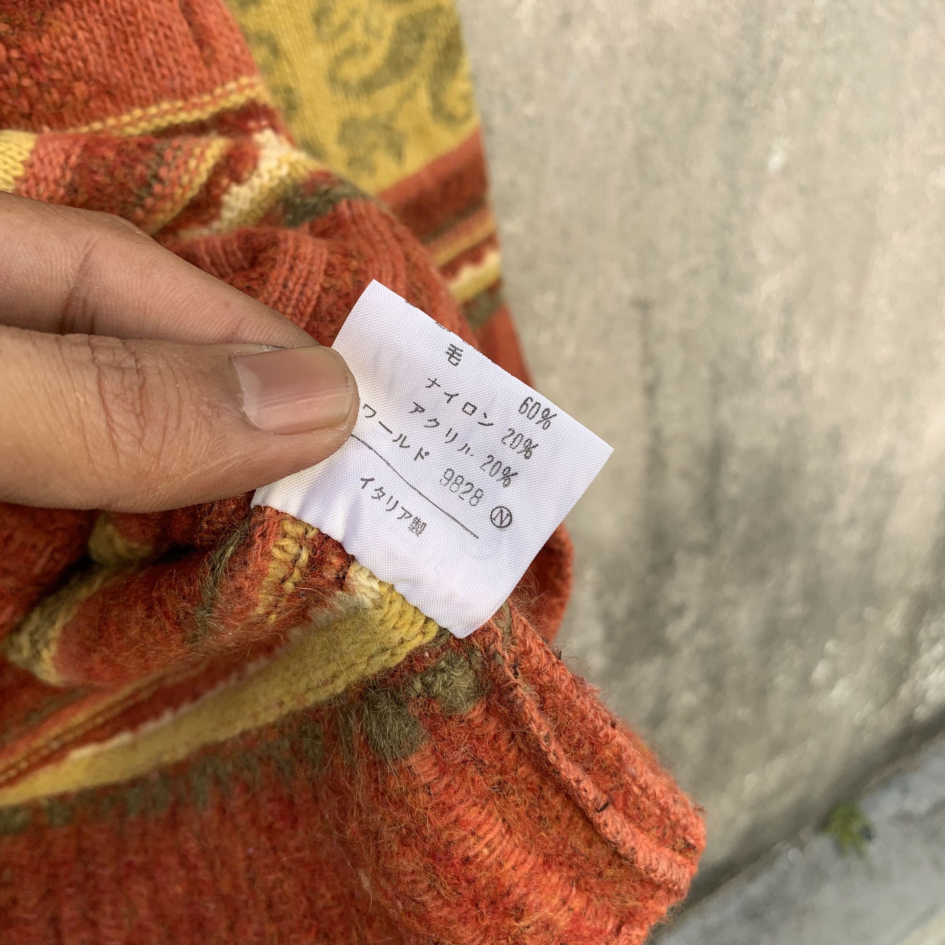 Japanese Brand Vintage Face A Face Knit Wool Arts Pullover Knit Sweater Size US M / EU 48-50 / 2 - 6 Thumbnail