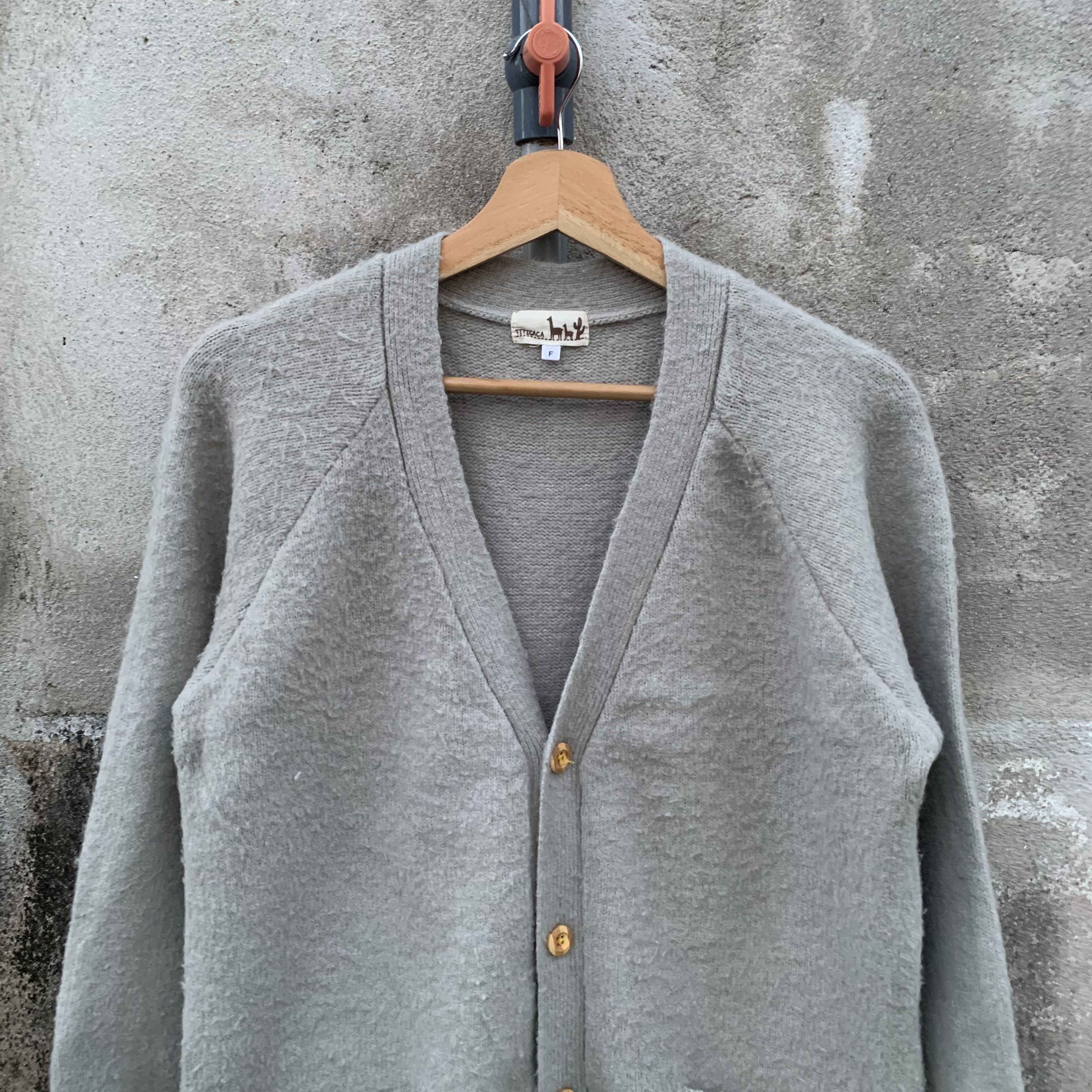 Japanese Brand TITICACA JAPAN Long Cardigan Jumper Pullover Sweater Size US M / EU 48-50 / 2 - 5 Thumbnail