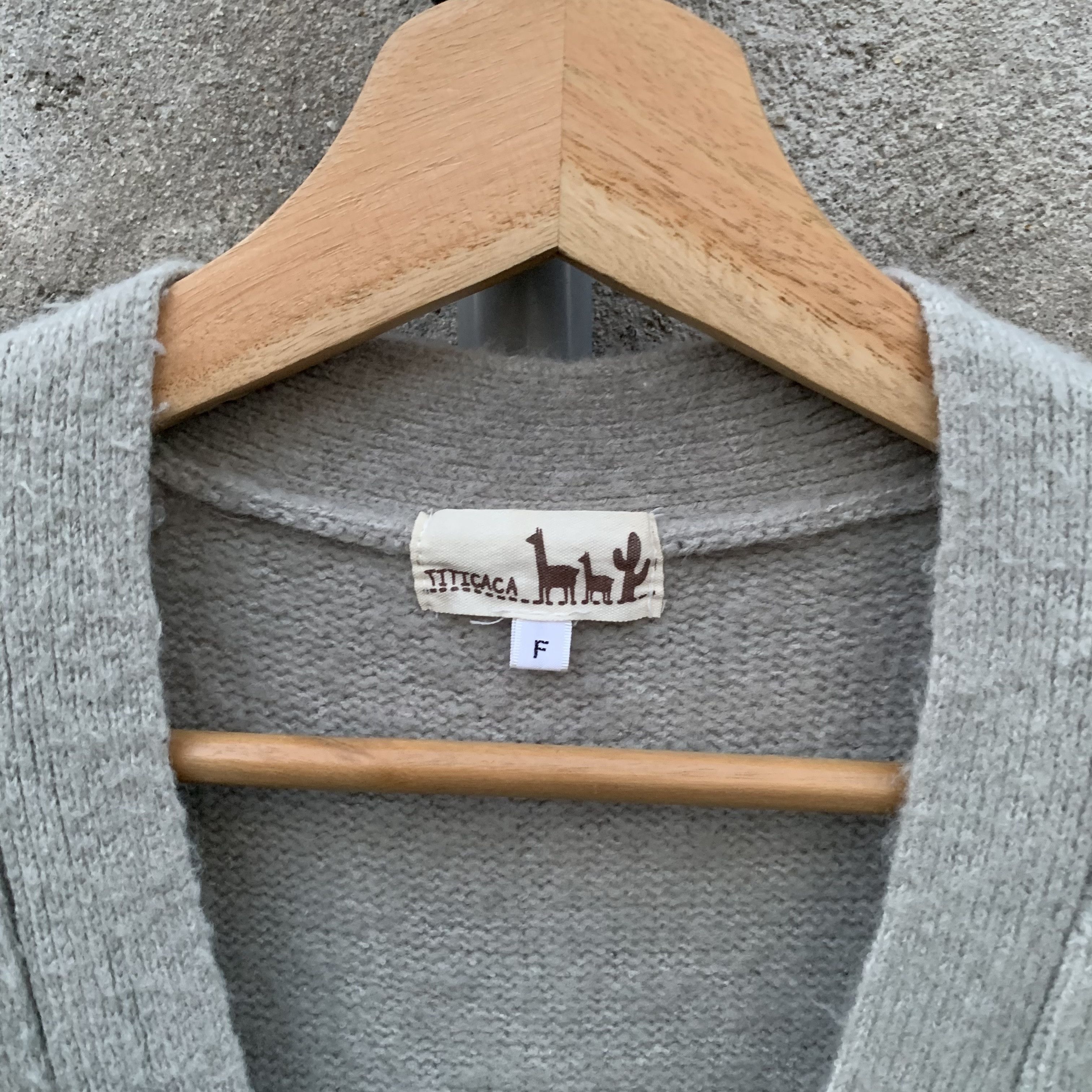 Japanese Brand TITICACA JAPAN Long Cardigan Jumper Pullover Sweater Size US M / EU 48-50 / 2 - 6 Thumbnail