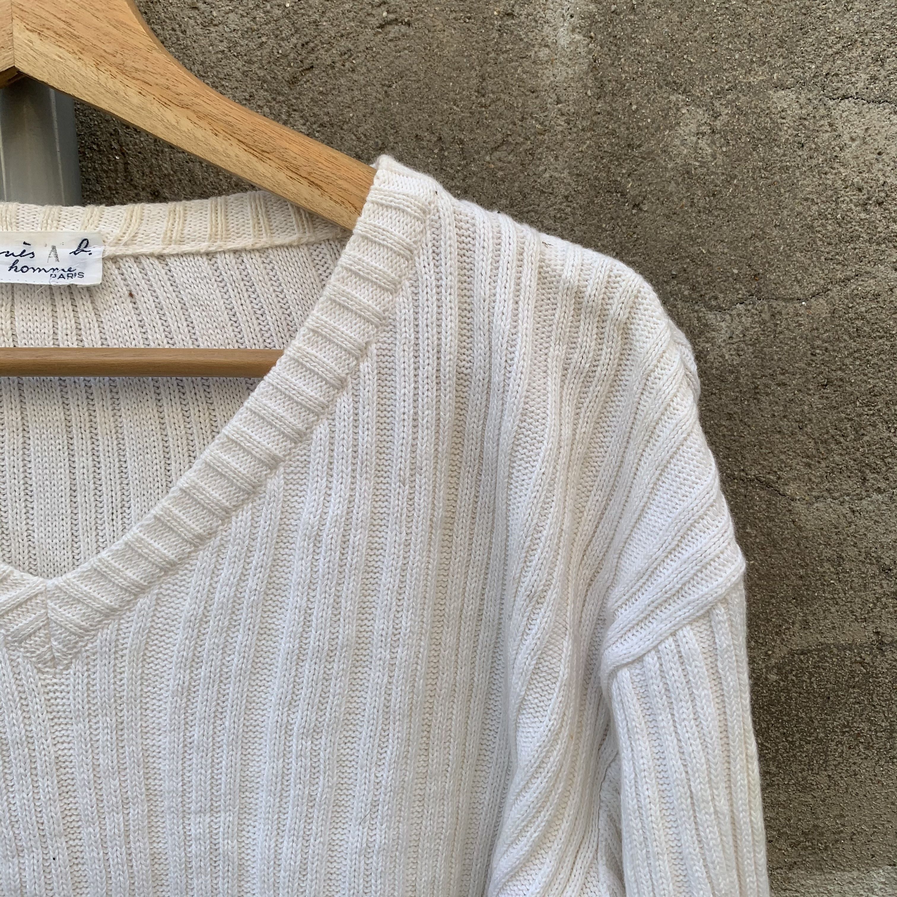 agnes b. Agnes B. Homme Designer Knit Sweater Made In France Size US M / EU 48-50 / 2 - 3 Thumbnail