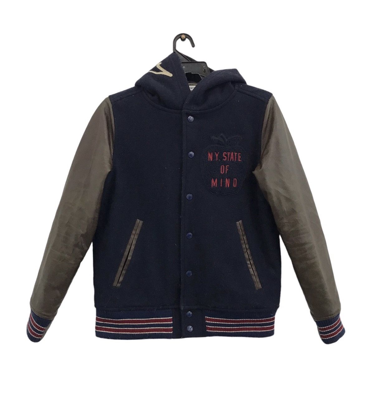 Japanese Brand TOMMY VARSITY JACKET HOODIE Size US M / EU 48-50 / 2 - 1 Thumbnail