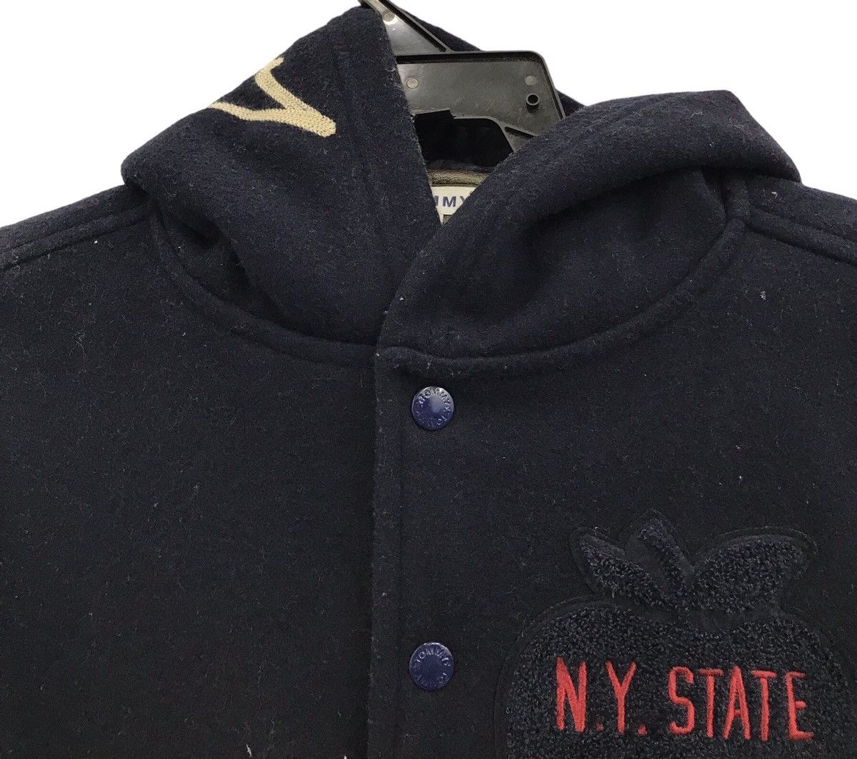 Japanese Brand TOMMY VARSITY JACKET HOODIE Size US M / EU 48-50 / 2 - 3 Thumbnail