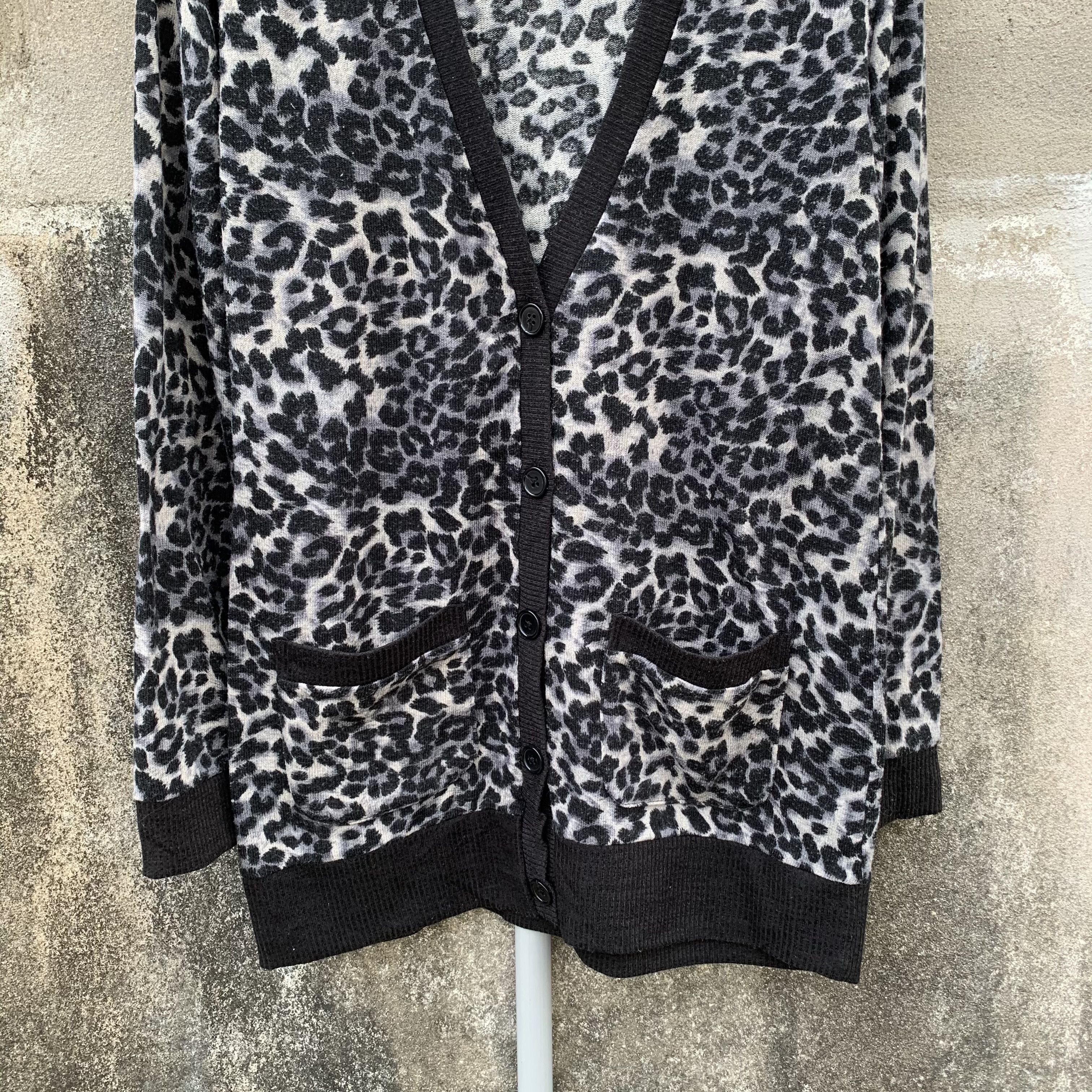 Aran Isles Knitwear Begum Knit Leopard Style Cardigan Jumper Sweater Size US M / EU 48-50 / 2 - 3 Thumbnail