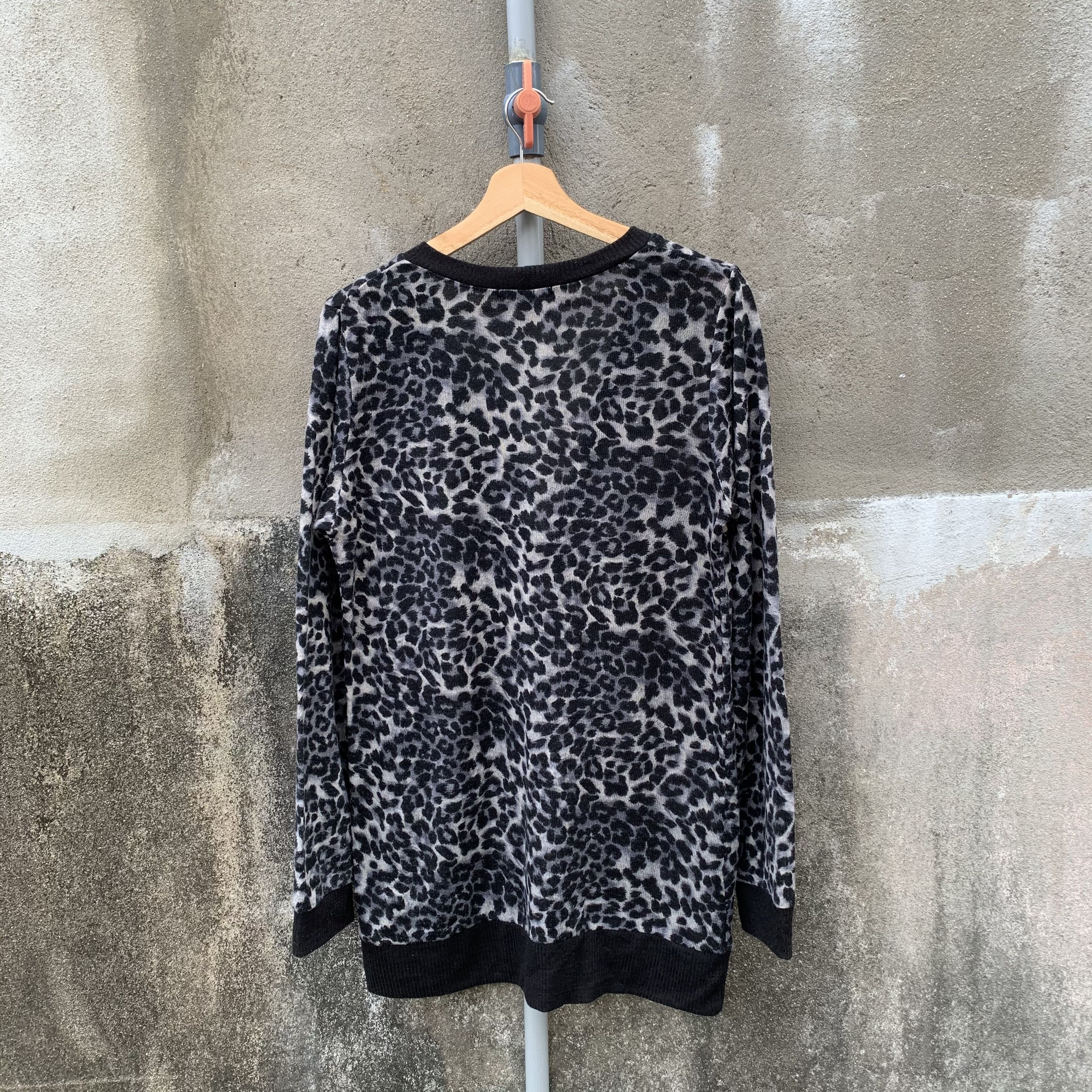 Aran Isles Knitwear Begum Knit Leopard Style Cardigan Jumper Sweater Size US M / EU 48-50 / 2 - 8 Thumbnail