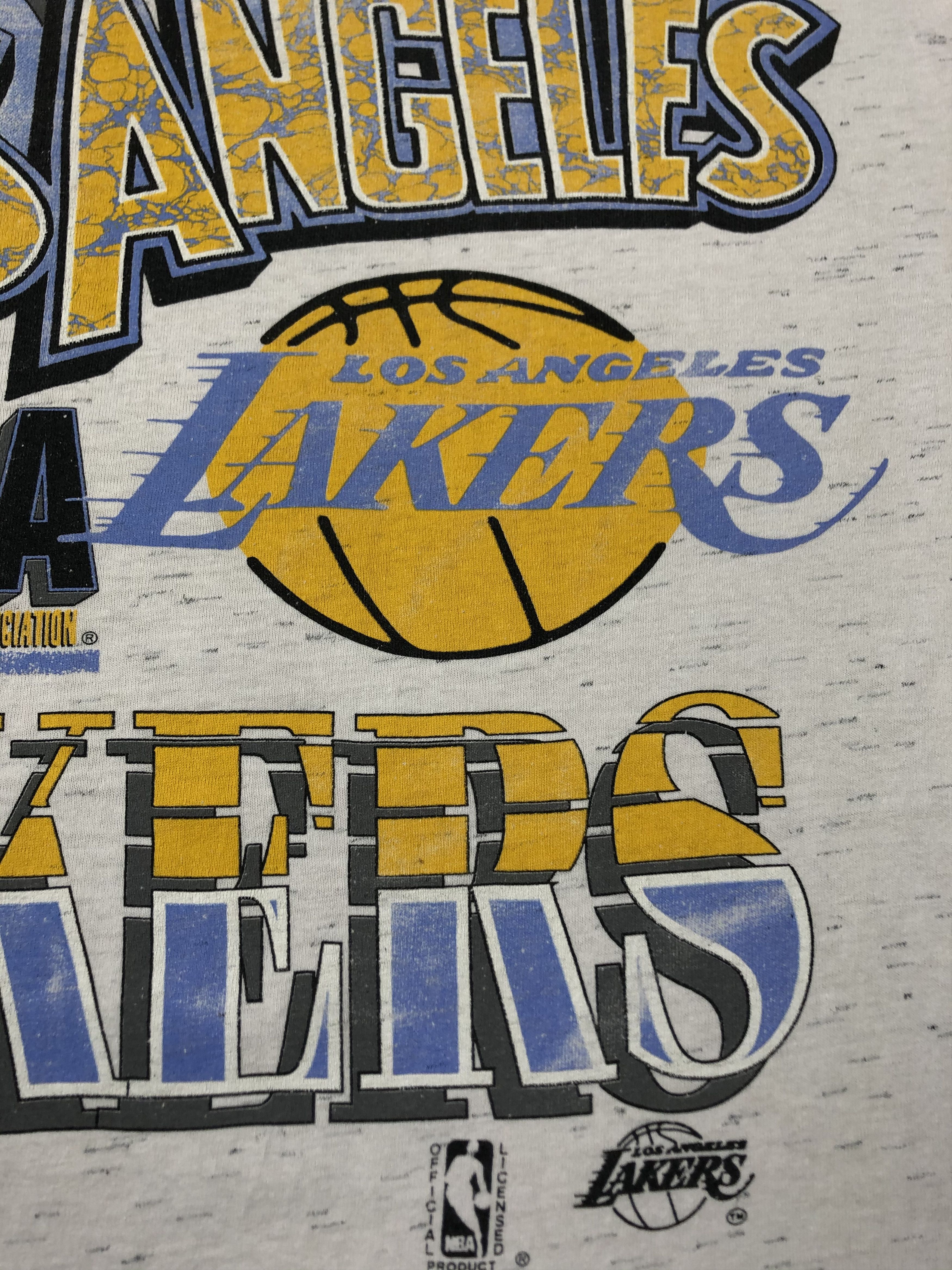 NBA Vintage Los Angeles Lakers Tee NBA Rare Shirt Y2K Hype Size US XL / EU 56 / 4 - 11 Thumbnail