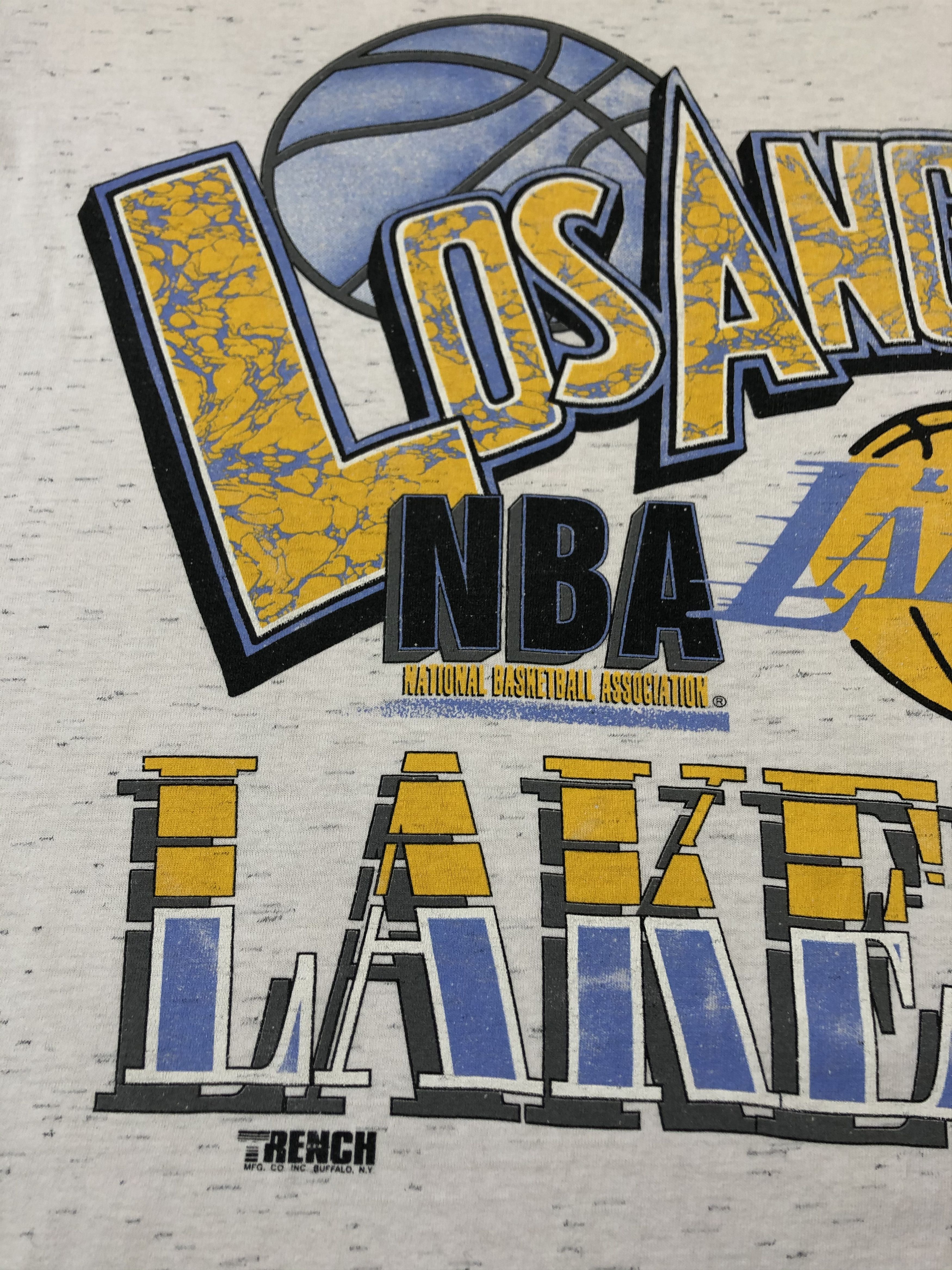 NBA Vintage Los Angeles Lakers Tee NBA Rare Shirt Y2K Hype Size US XL / EU 56 / 4 - 12 Thumbnail