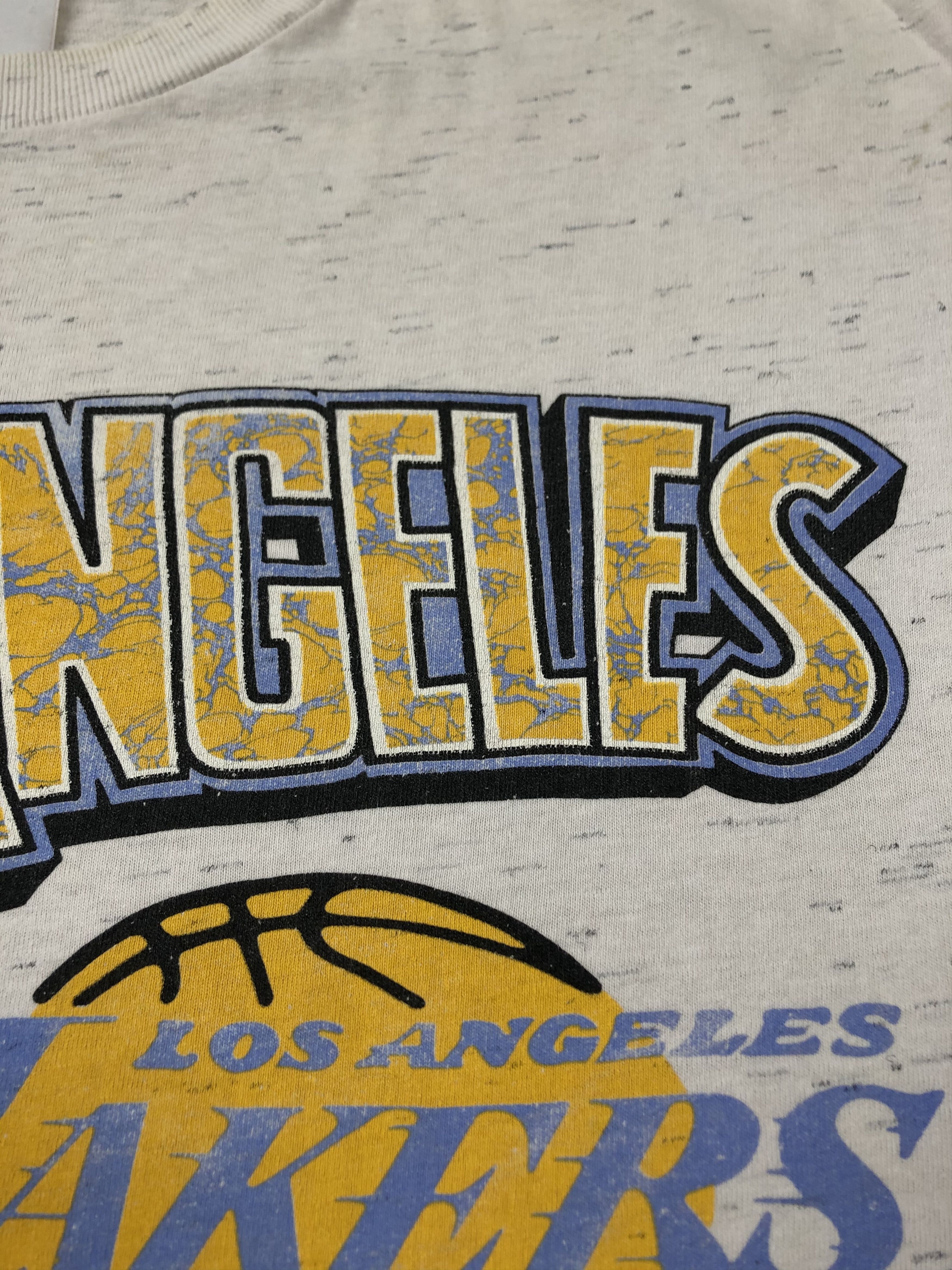 NBA Vintage Los Angeles Lakers Tee NBA Rare Shirt Y2K Hype Size US XL / EU 56 / 4 - 10 Thumbnail