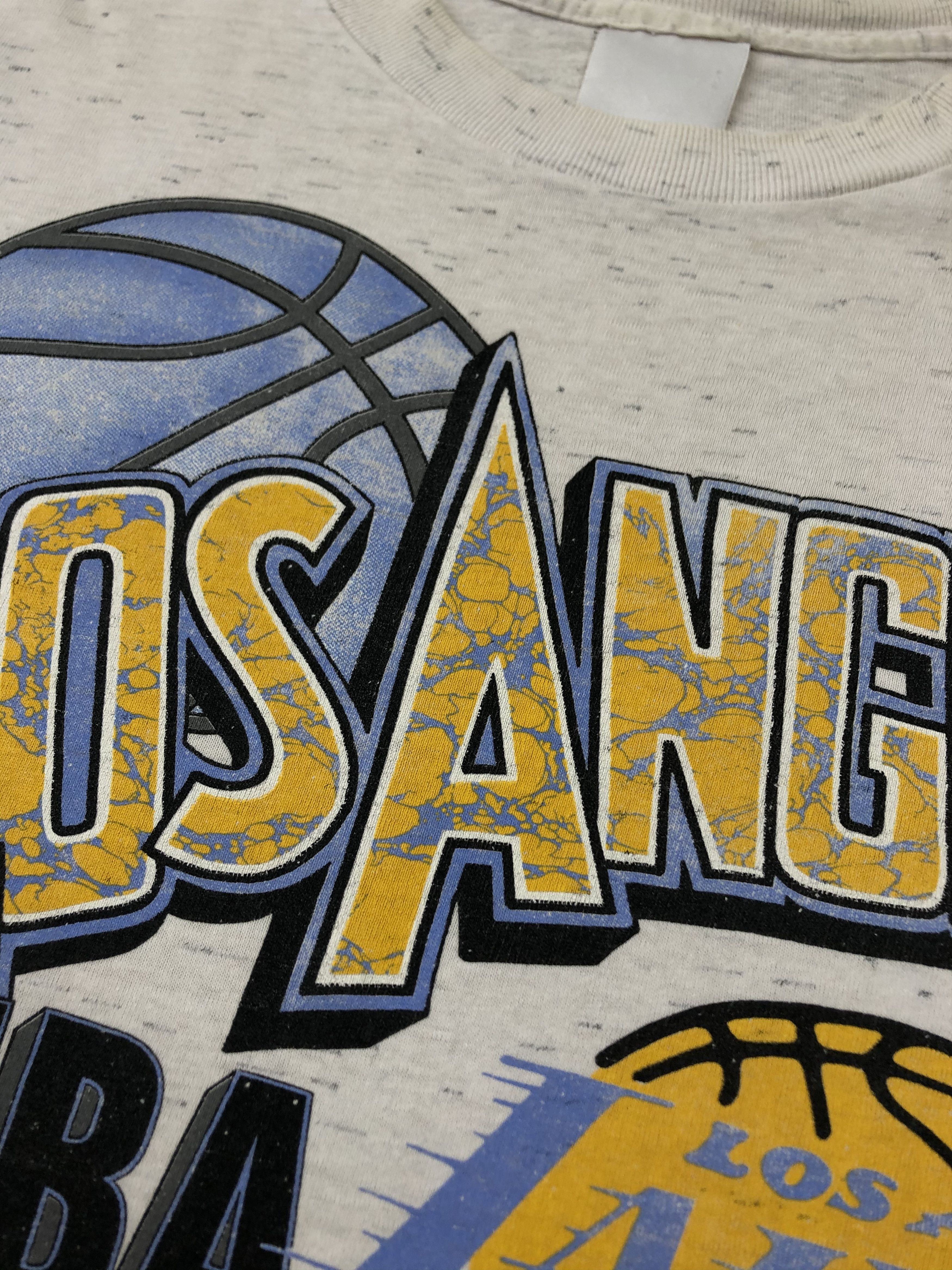 NBA Vintage Los Angeles Lakers Tee NBA Rare Shirt Y2K Hype Size US XL / EU 56 / 4 - 9 Thumbnail