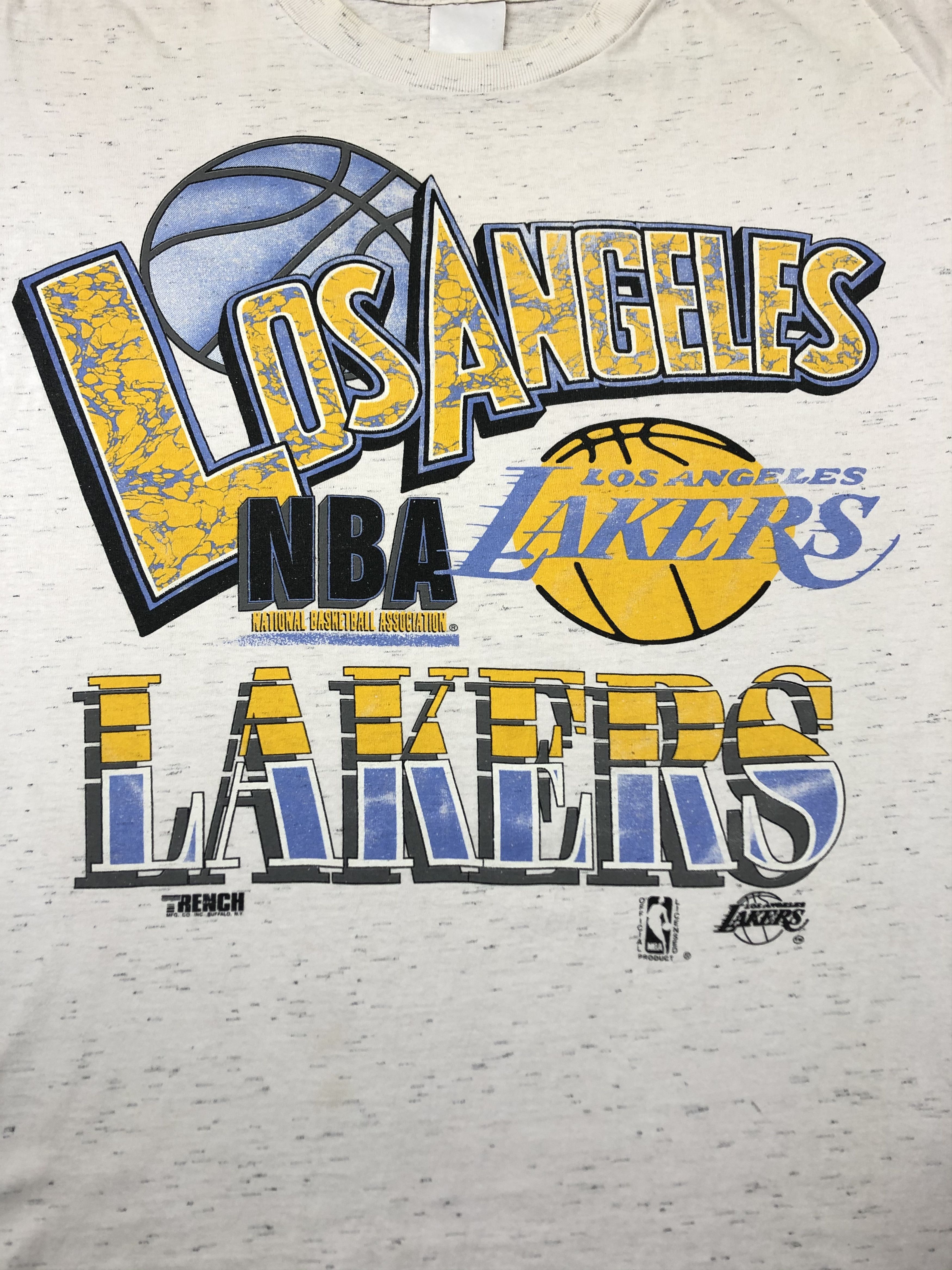 NBA Vintage Los Angeles Lakers Tee NBA Rare Shirt Y2K Hype Size US XL / EU 56 / 4 - 2 Thumbnail
