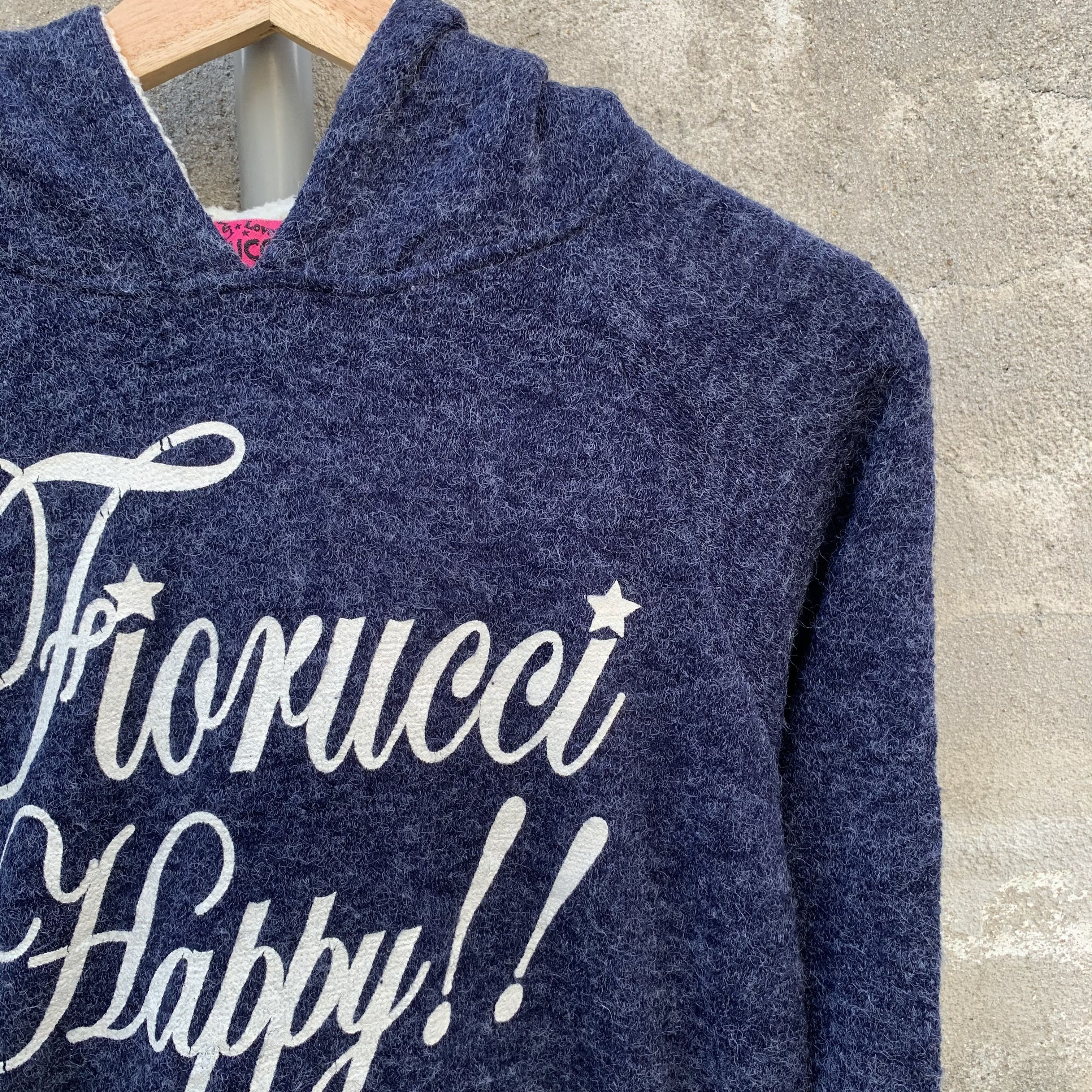 Fiorucci Fiorucci Hoodie Mohair Pullover Jumper Sweater Size US XS / EU 42 / 0 - 4 Thumbnail
