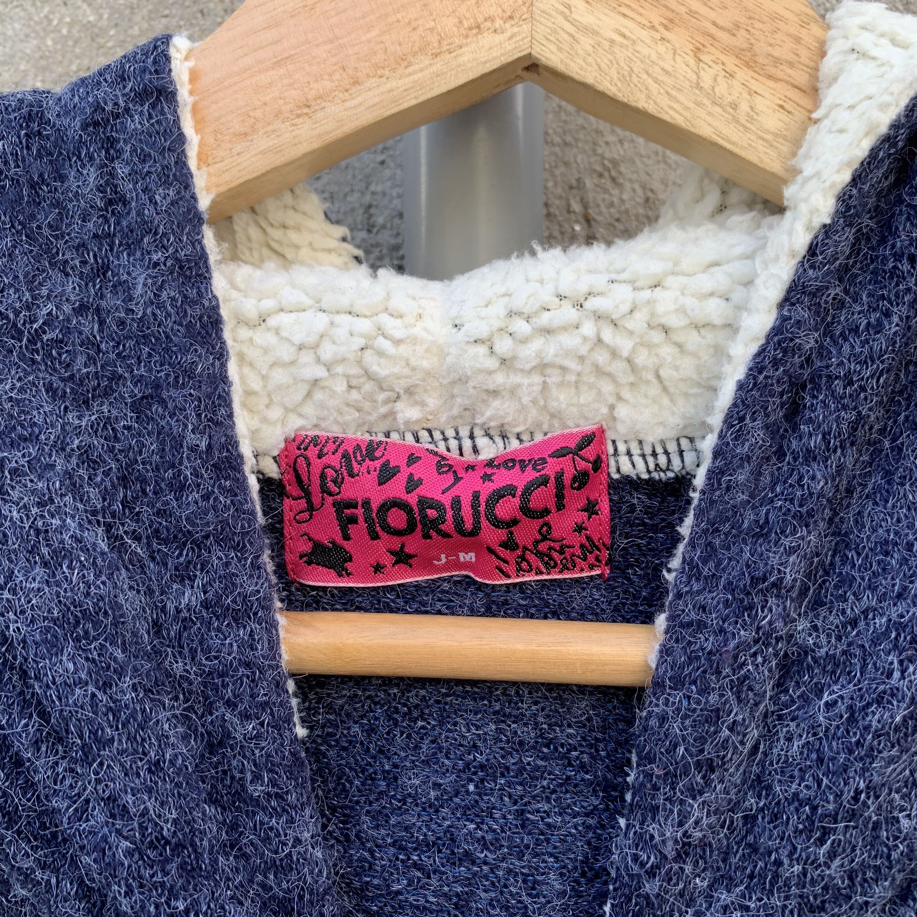 Fiorucci Fiorucci Hoodie Mohair Pullover Jumper Sweater Size US XS / EU 42 / 0 - 7 Thumbnail