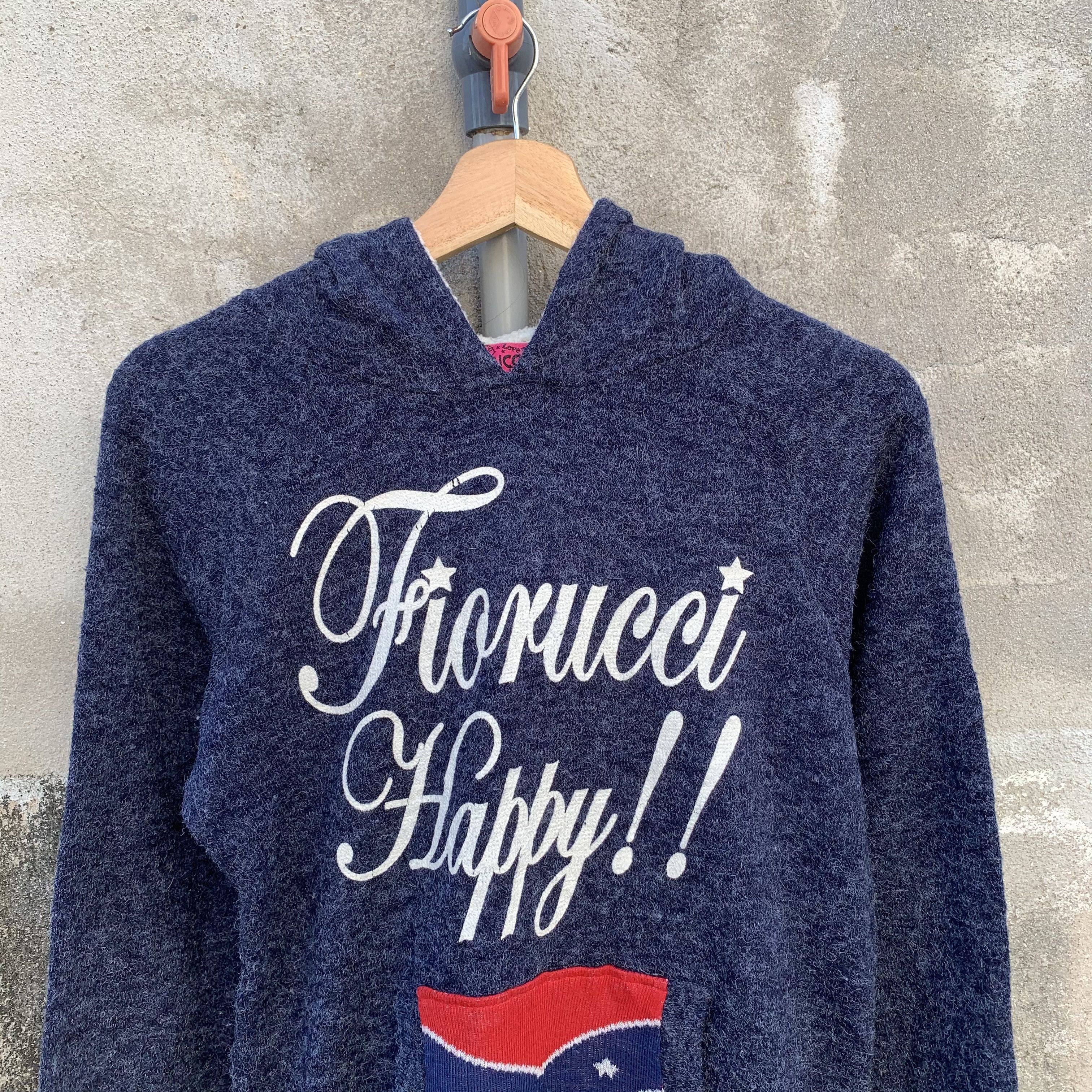 Fiorucci Fiorucci Hoodie Mohair Pullover Jumper Sweater Size US XS / EU 42 / 0 - 2 Thumbnail